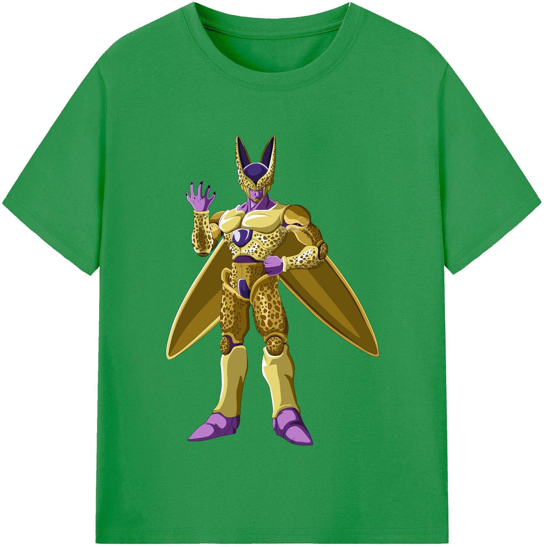（画像用） ドラゴンボール セル DRAGON BALL Cell レディースカジュアルプリントTシャツ（綿100％）