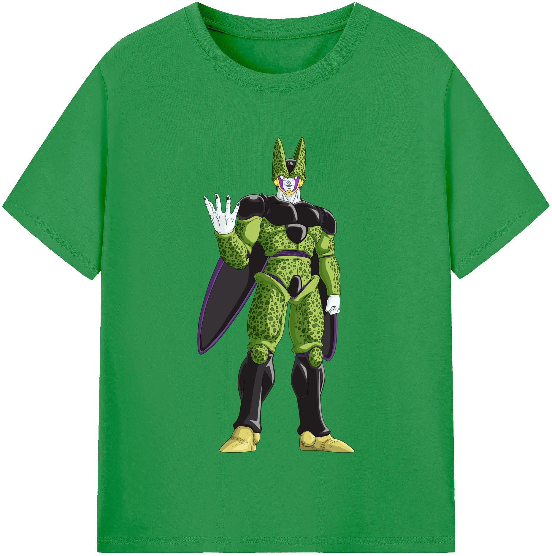 （画像用） ドラゴンボール セル DRAGON BALL Cell レディースカジュアルプリントTシャツ（綿100％）