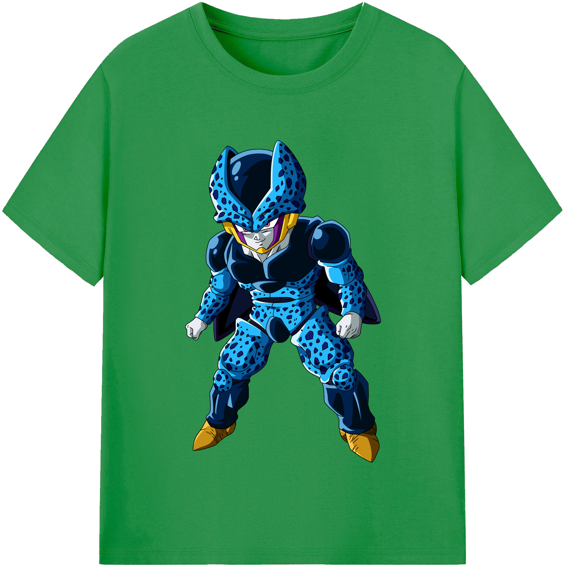 （画像用） ドラゴンボール セル DRAGON BALL Cell レディースカジュアルプリントTシャツ（綿100％）