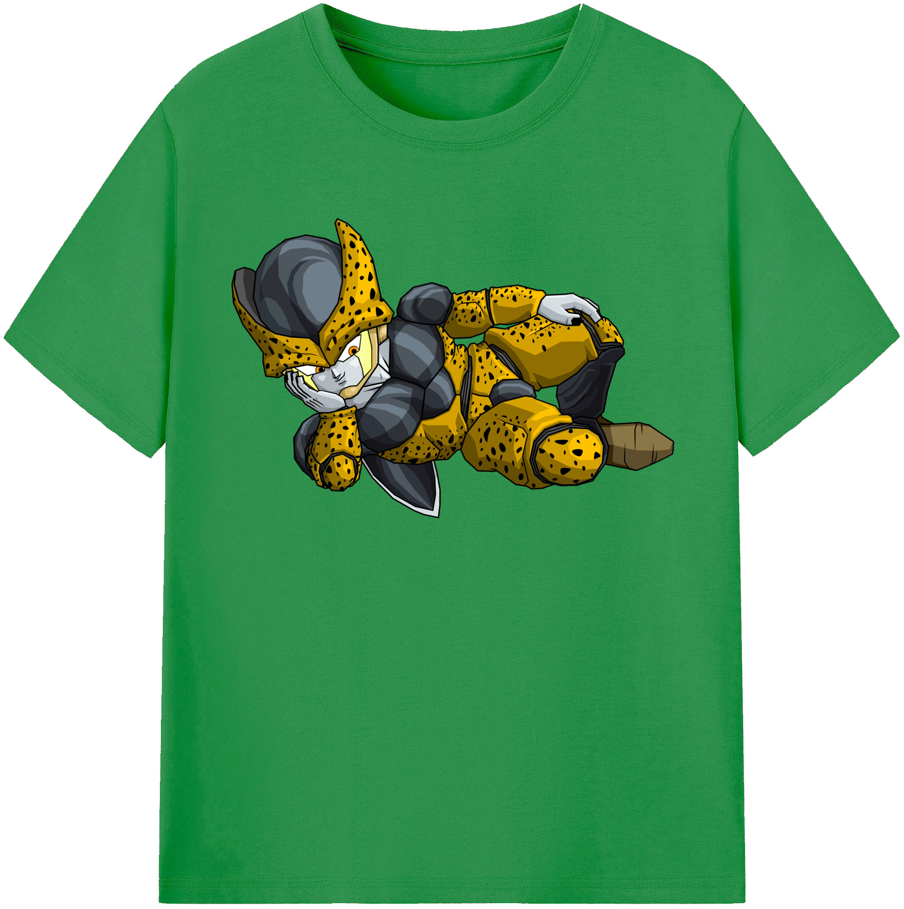 （画像用） ドラゴンボール セル DRAGON BALL Cell レディースカジュアルプリントTシャツ（綿100％）
