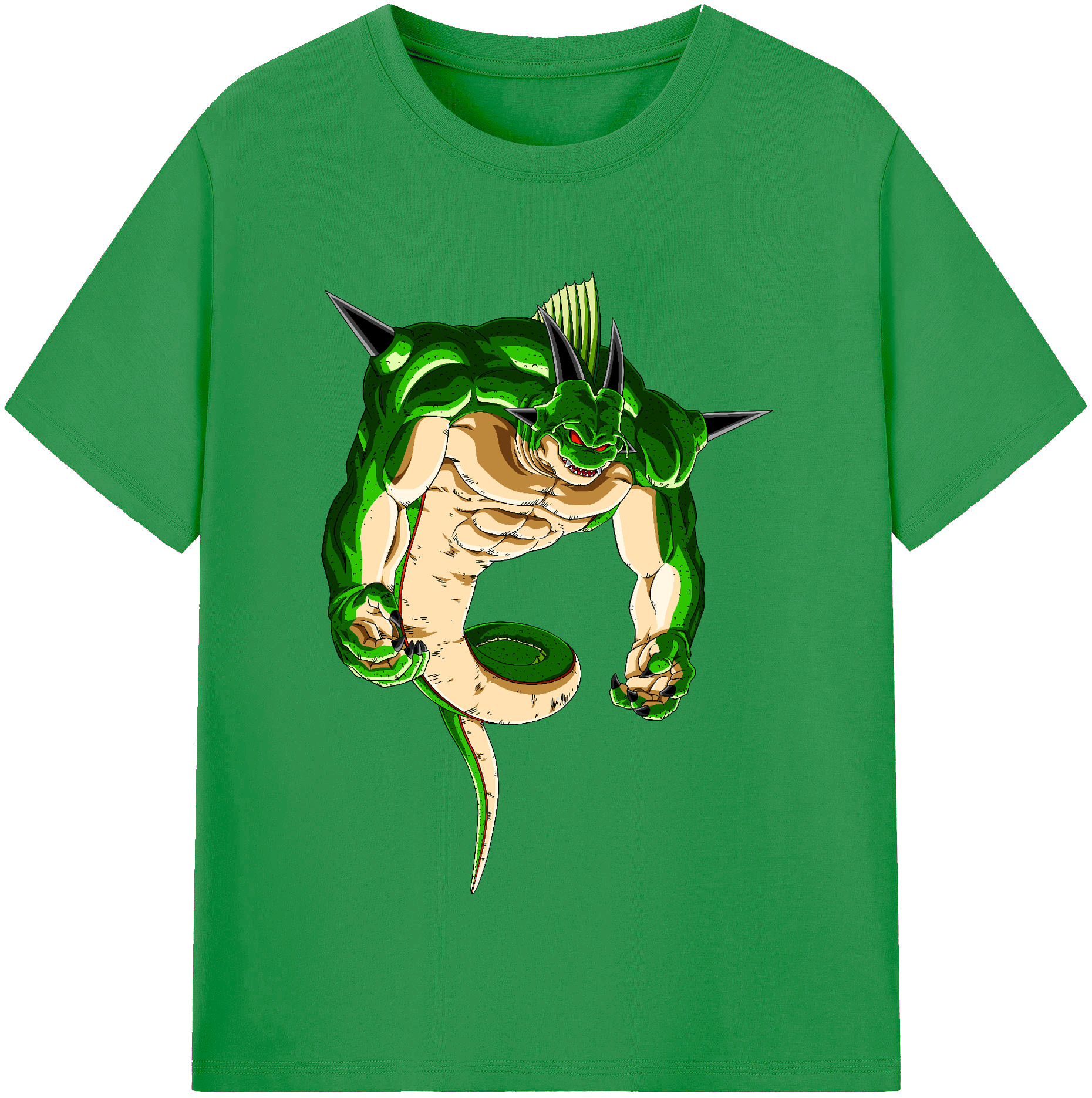 （画像用） ドラゴンボール 神龍 シェンロン DRAGON BALL Shenron レディースカジュアルプリントTシャツ（綿100％）