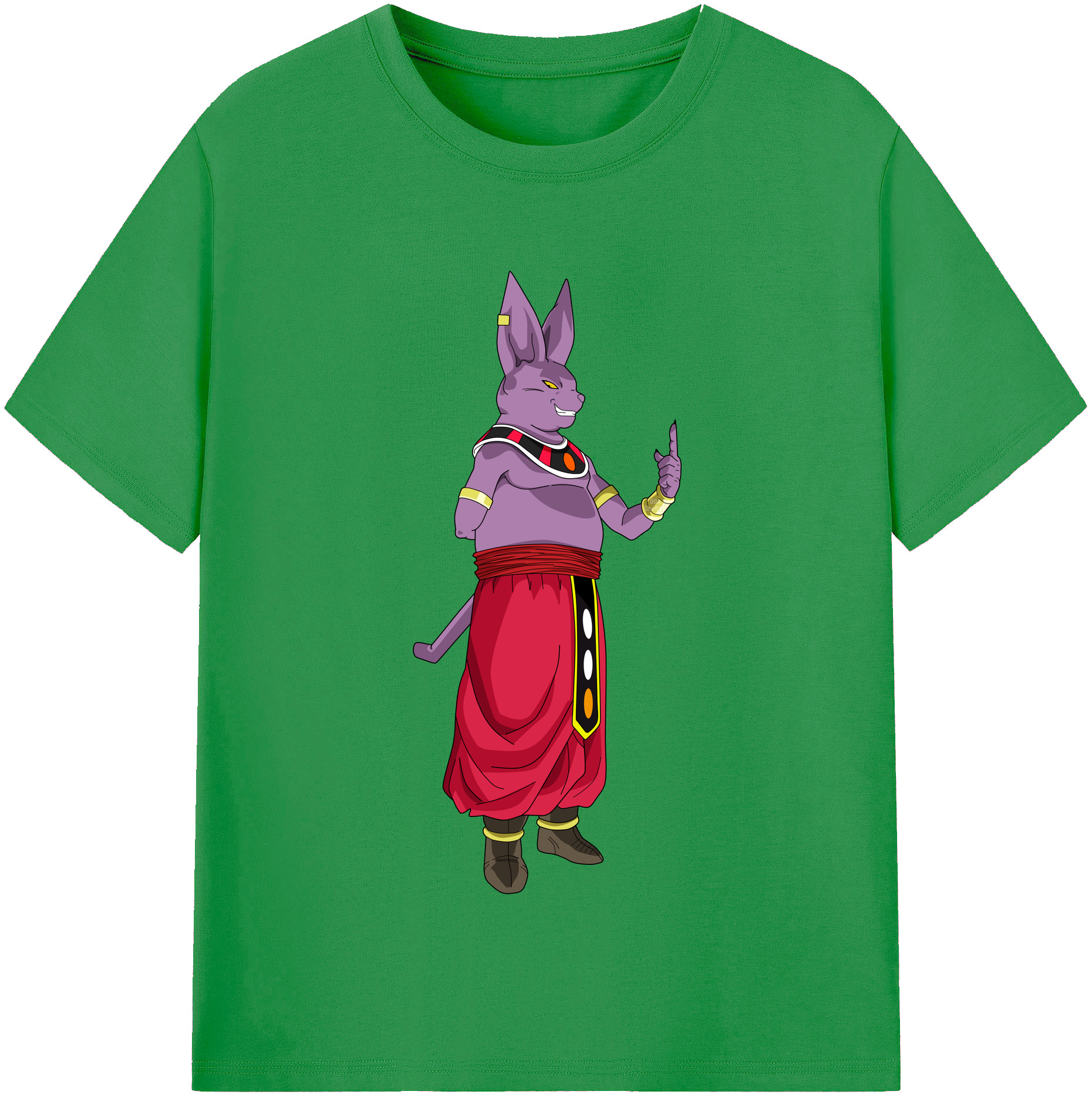 （画像用） ドラゴンボール シャンパ DRAGON BALL Champa レディースカジュアルプリントTシャツ（綿100％）