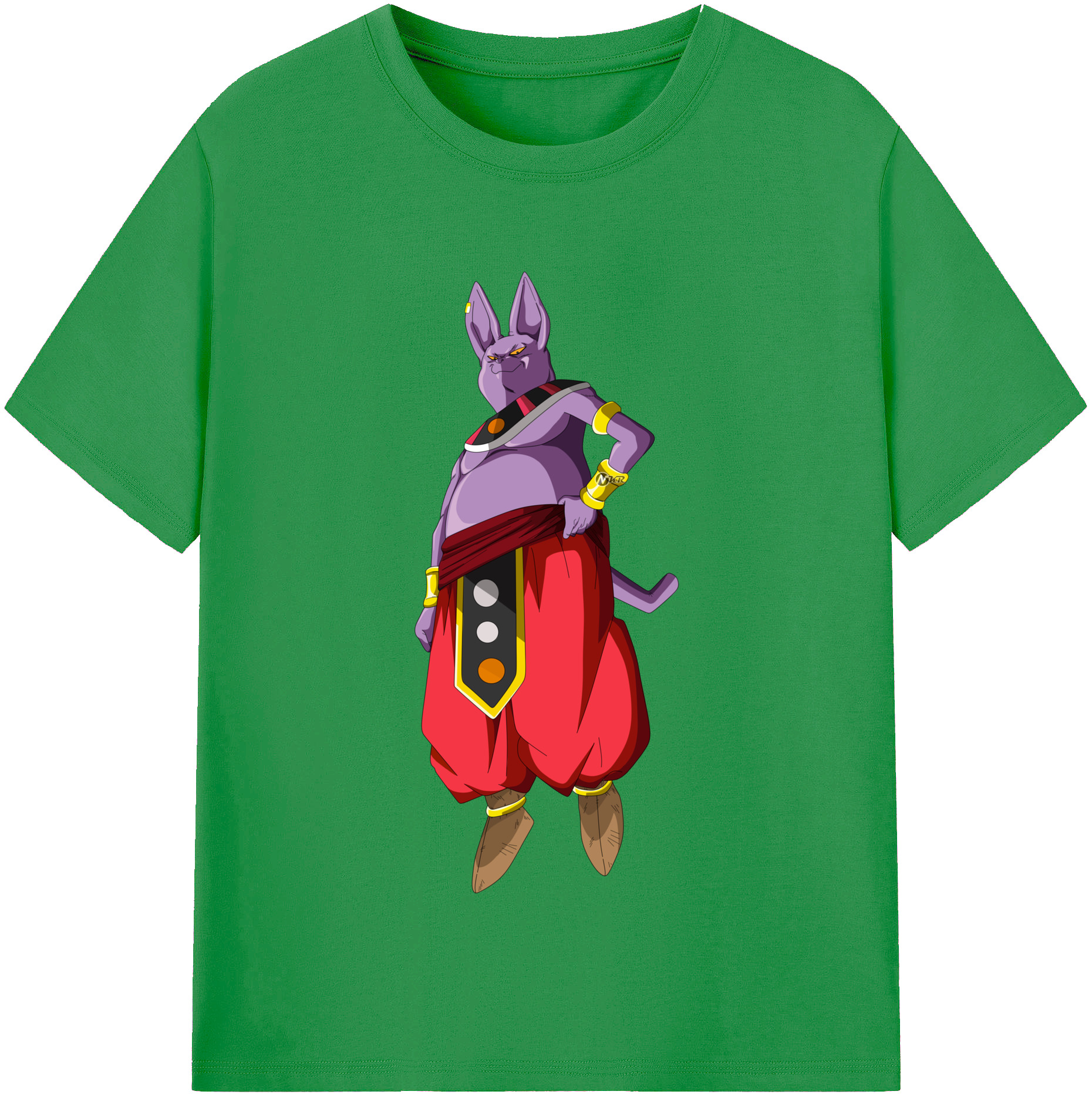 （画像用） ドラゴンボール シャンパ DRAGON BALL Champa レディースカジュアルプリントTシャツ（綿100％）