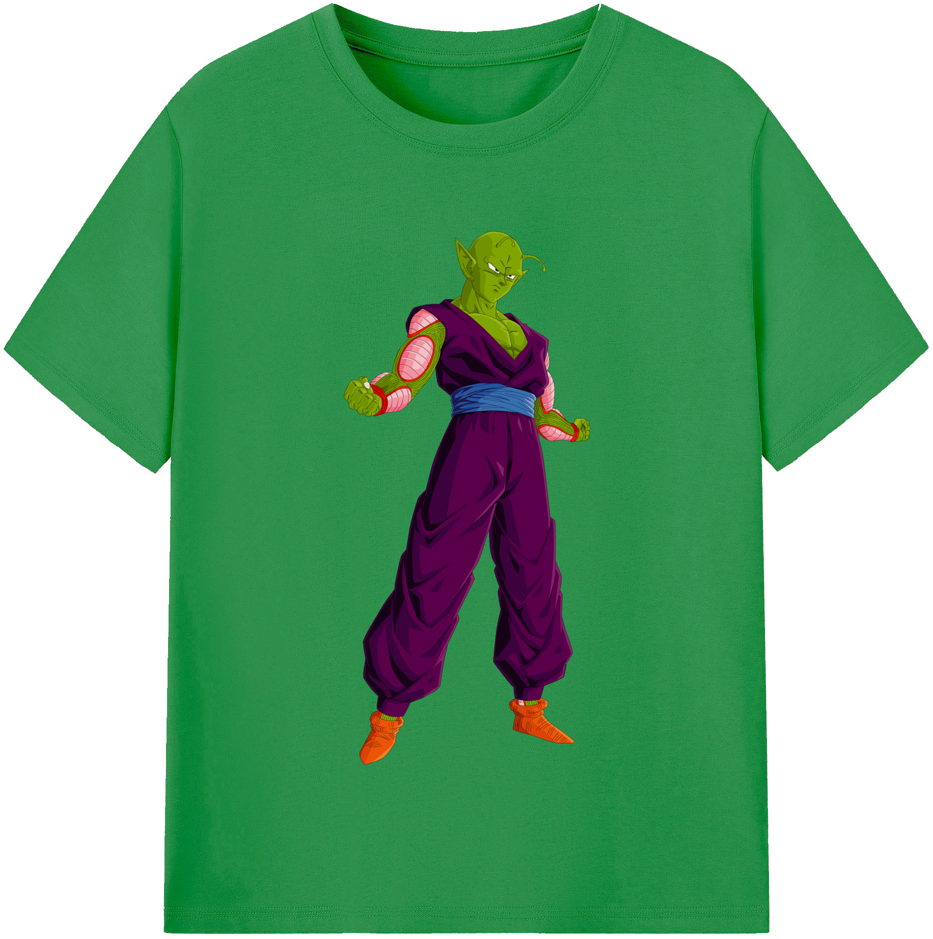 （画像用） ドラゴンボール ピッコロ DRAGON BALL Piccolo レディースカジュアルプリントTシャツ（綿100％）