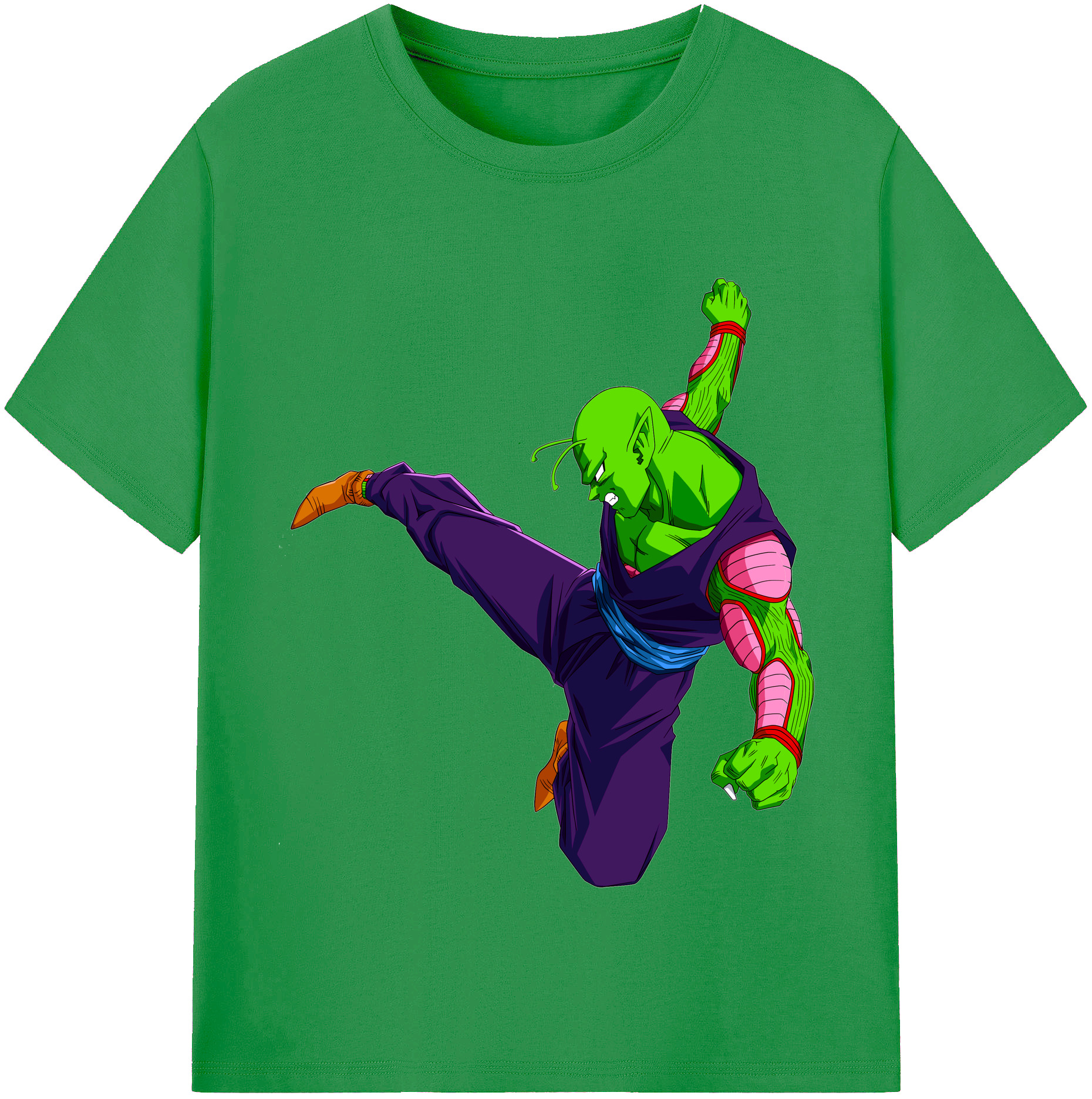 （画像用） ドラゴンボール ピッコロ DRAGON BALL Piccolo レディースカジュアルプリントTシャツ（綿100％）