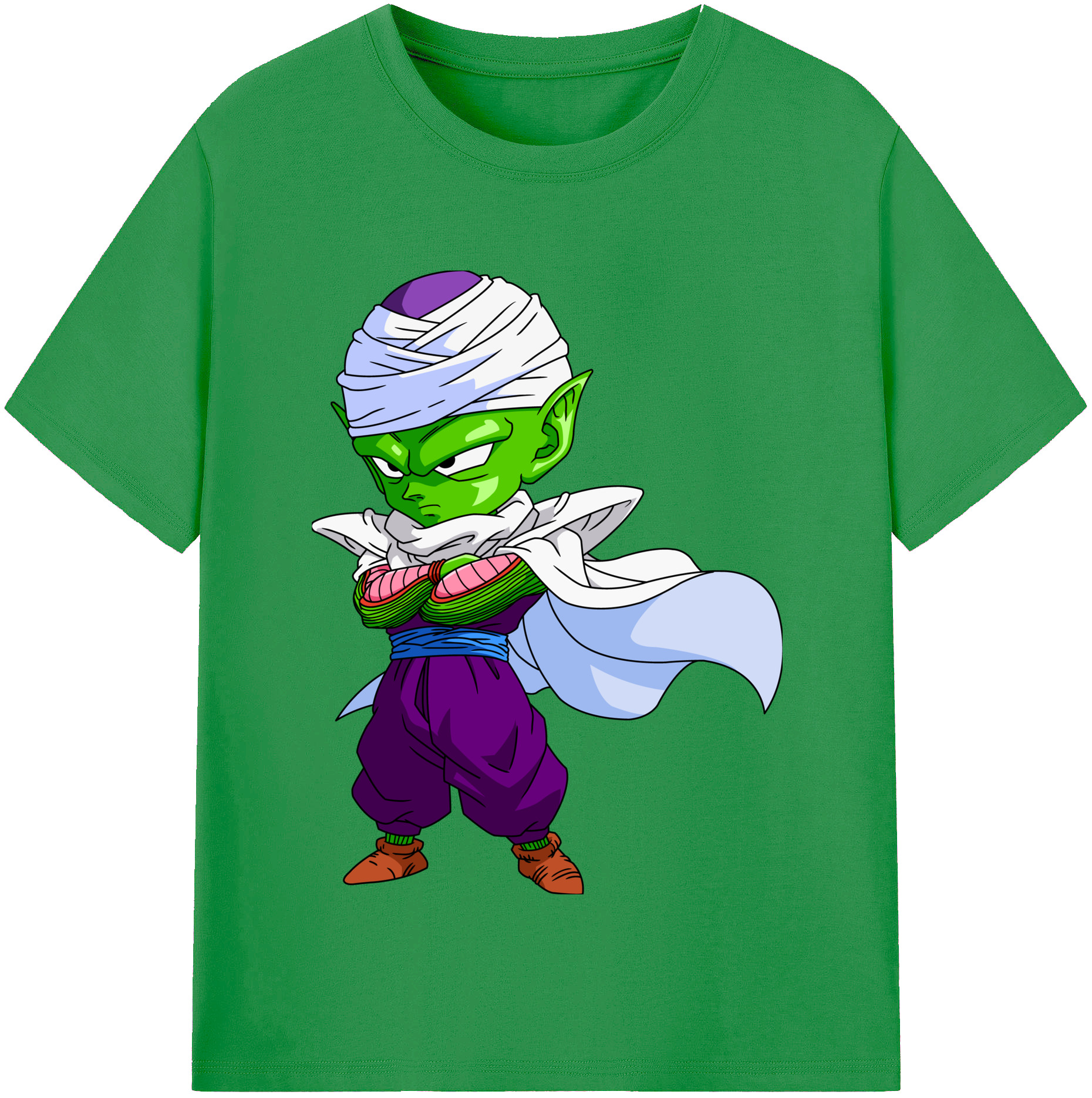 （画像用） ドラゴンボール ピッコロ DRAGON BALL Piccolo レディースカジュアルプリントTシャツ（綿100％）