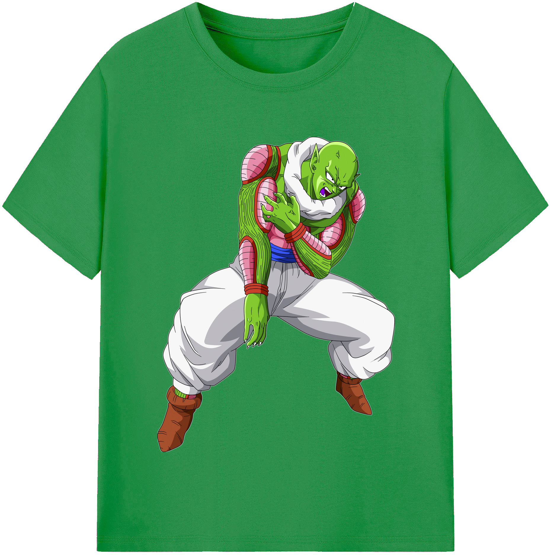 （画像用） ドラゴンボール ピッコロ DRAGON BALL Piccolo レディースカジュアルプリントTシャツ（綿100％）