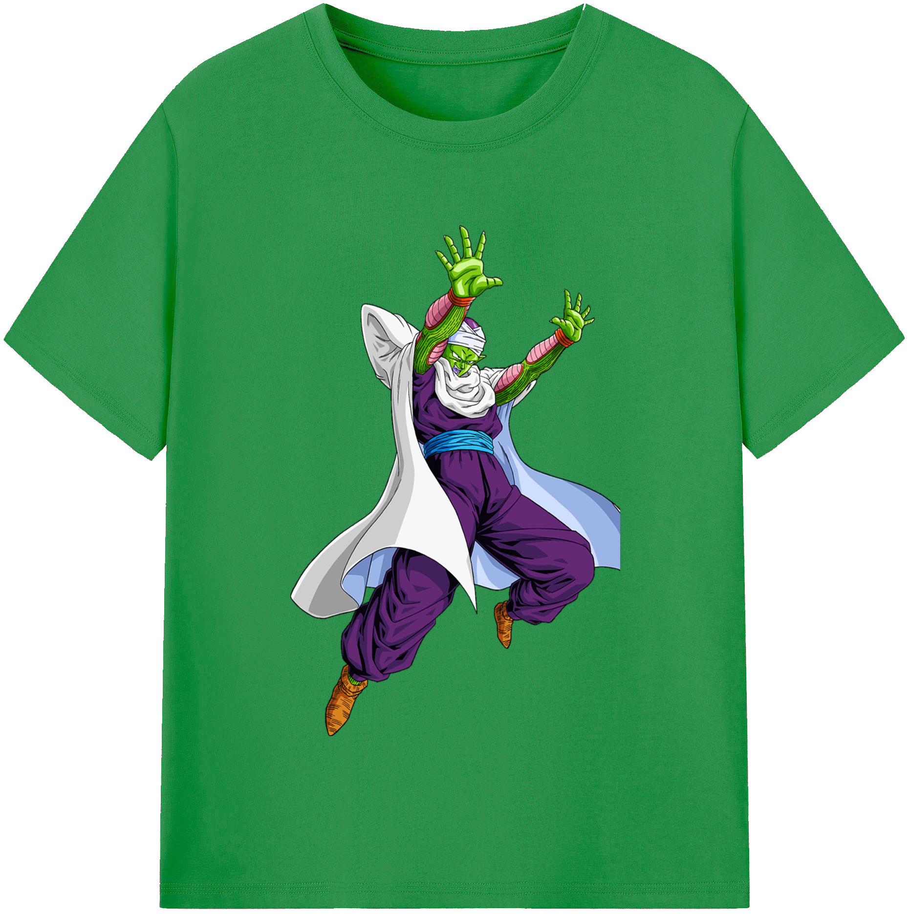 （画像用） ドラゴンボール ピッコロ DRAGON BALL Piccolo レディースカジュアルプリントTシャツ（綿100％）