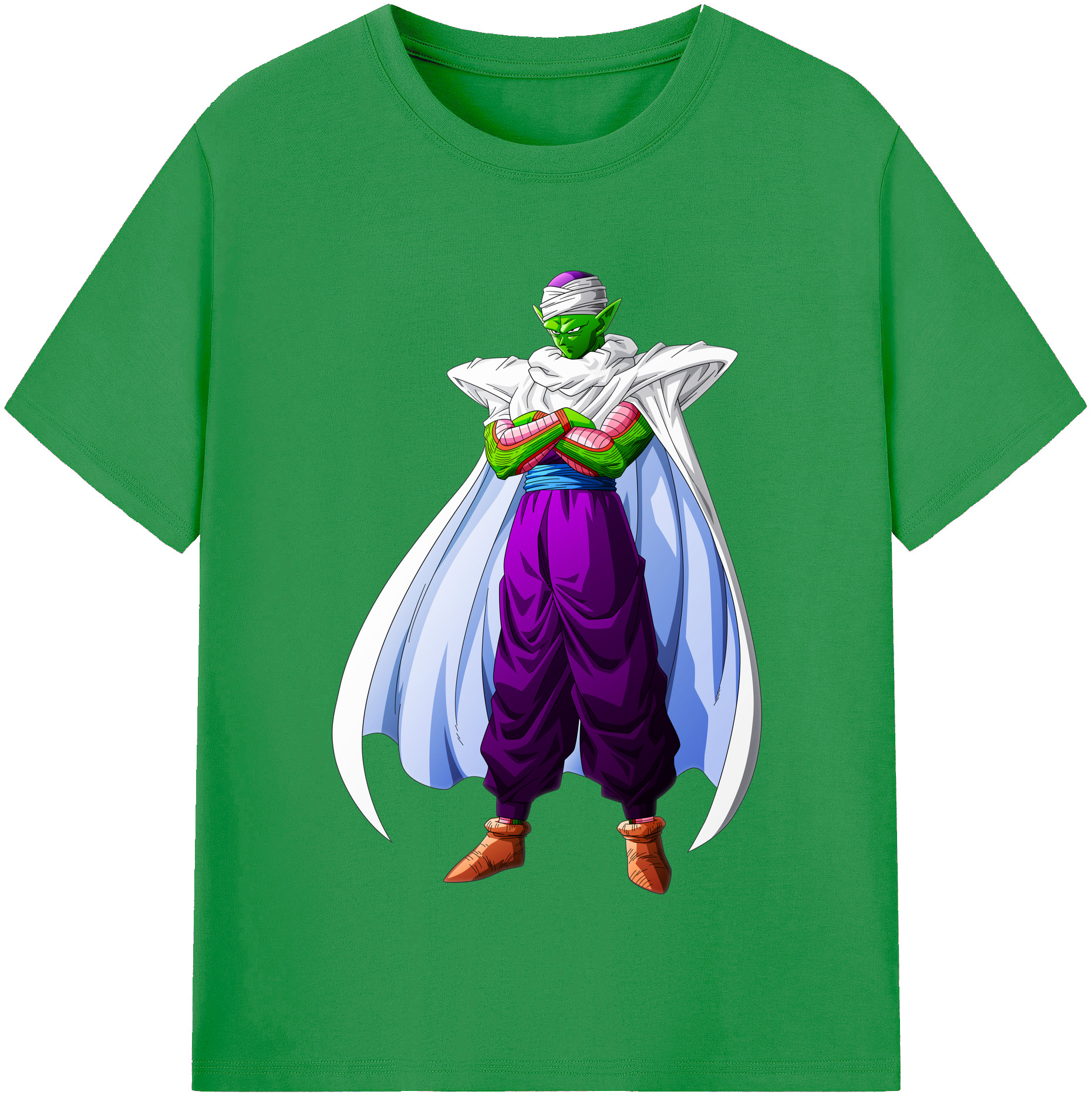 （画像用） ドラゴンボール ピッコロ DRAGON BALL Piccolo レディースカジュアルプリントTシャツ（綿100％）