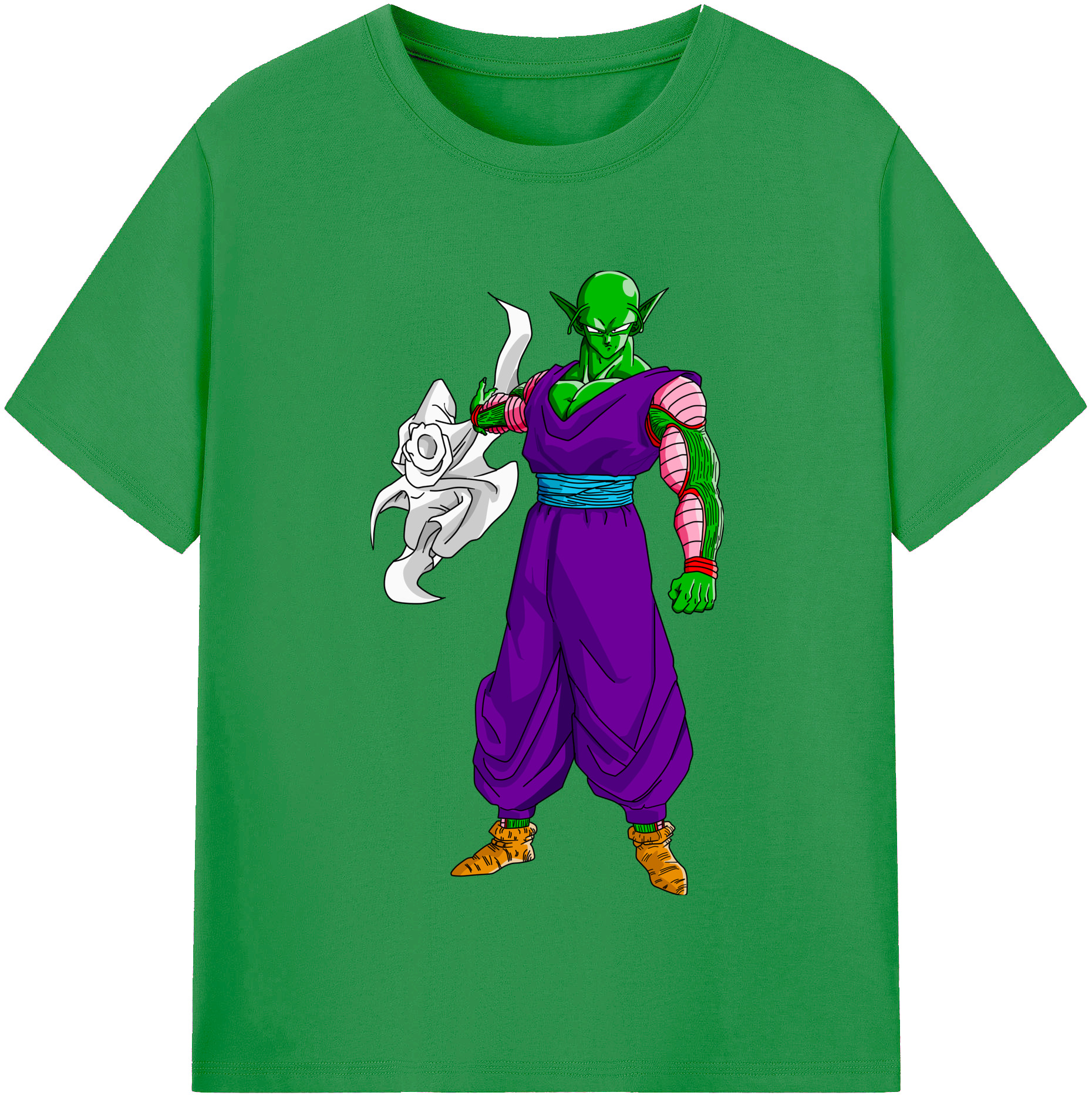 （画像用） ドラゴンボール ピッコロ DRAGON BALL Piccolo レディースカジュアルプリントTシャツ（綿100％）