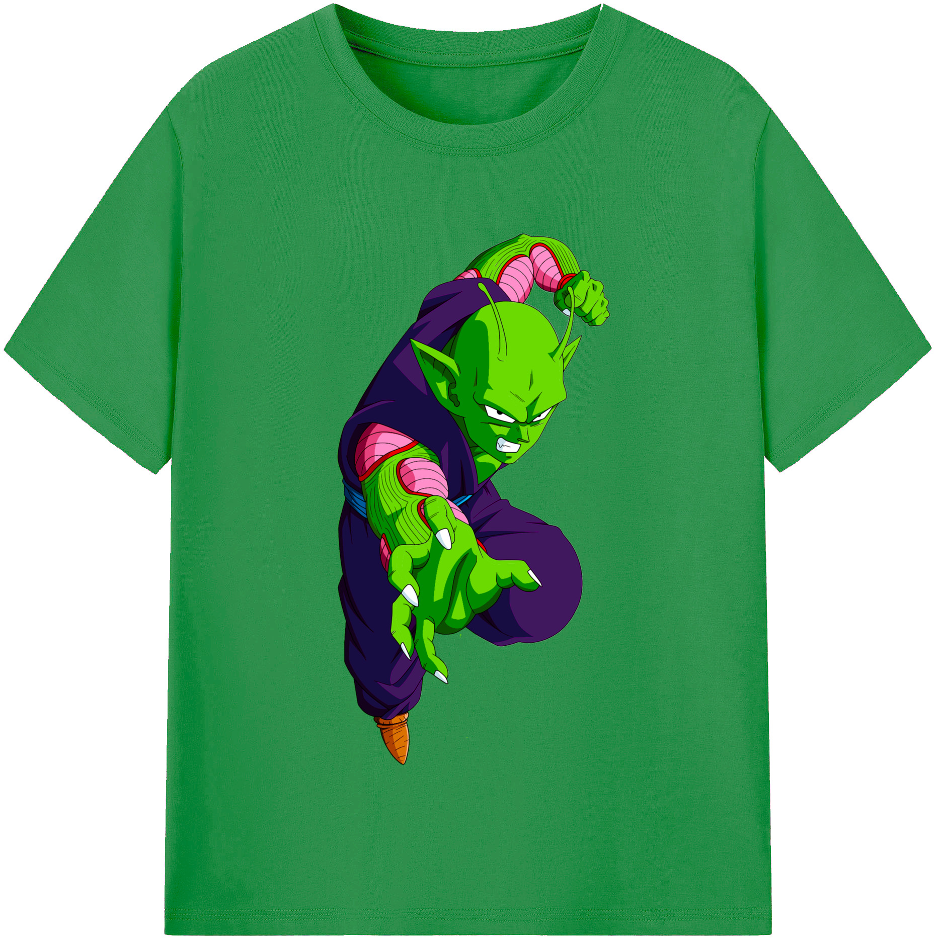 （画像用） ドラゴンボール ピッコロ DRAGON BALL Piccolo レディースカジュアルプリントTシャツ（綿100％）