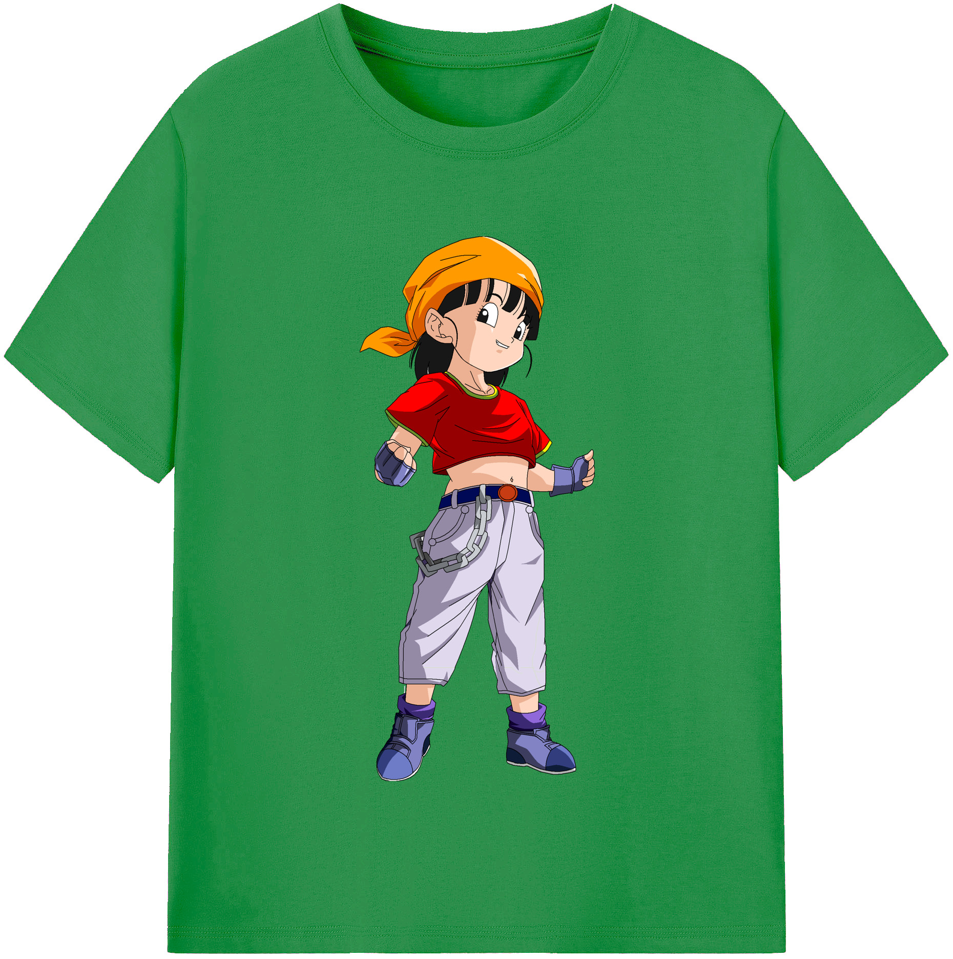 （画像用） ドラゴンボール パン DRAGON BALL Pan レディースカジュアルプリントTシャツ（綿100％）
