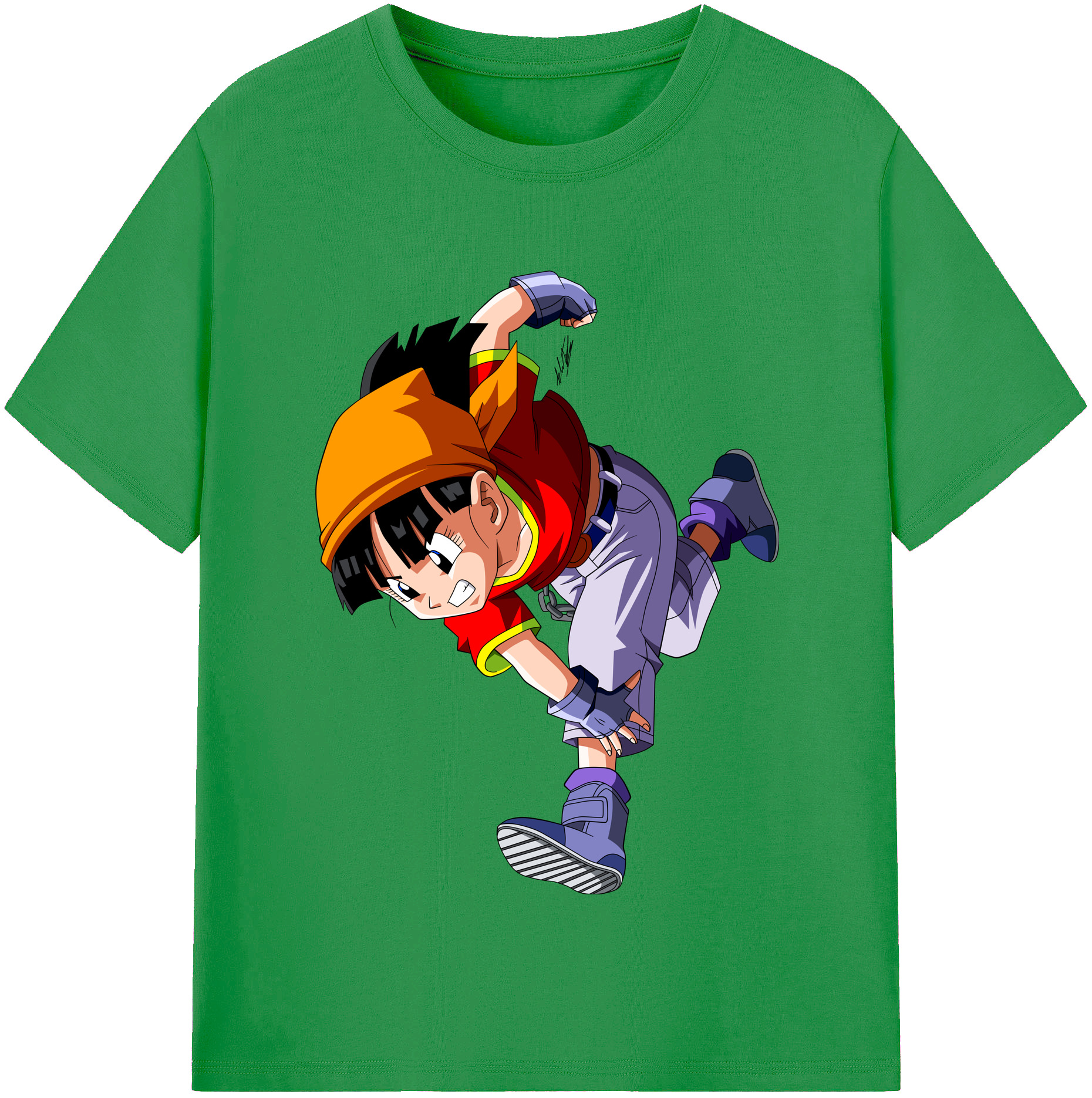 （画像用） ドラゴンボール パン DRAGON BALL Pan レディースカジュアルプリントTシャツ（綿100％）