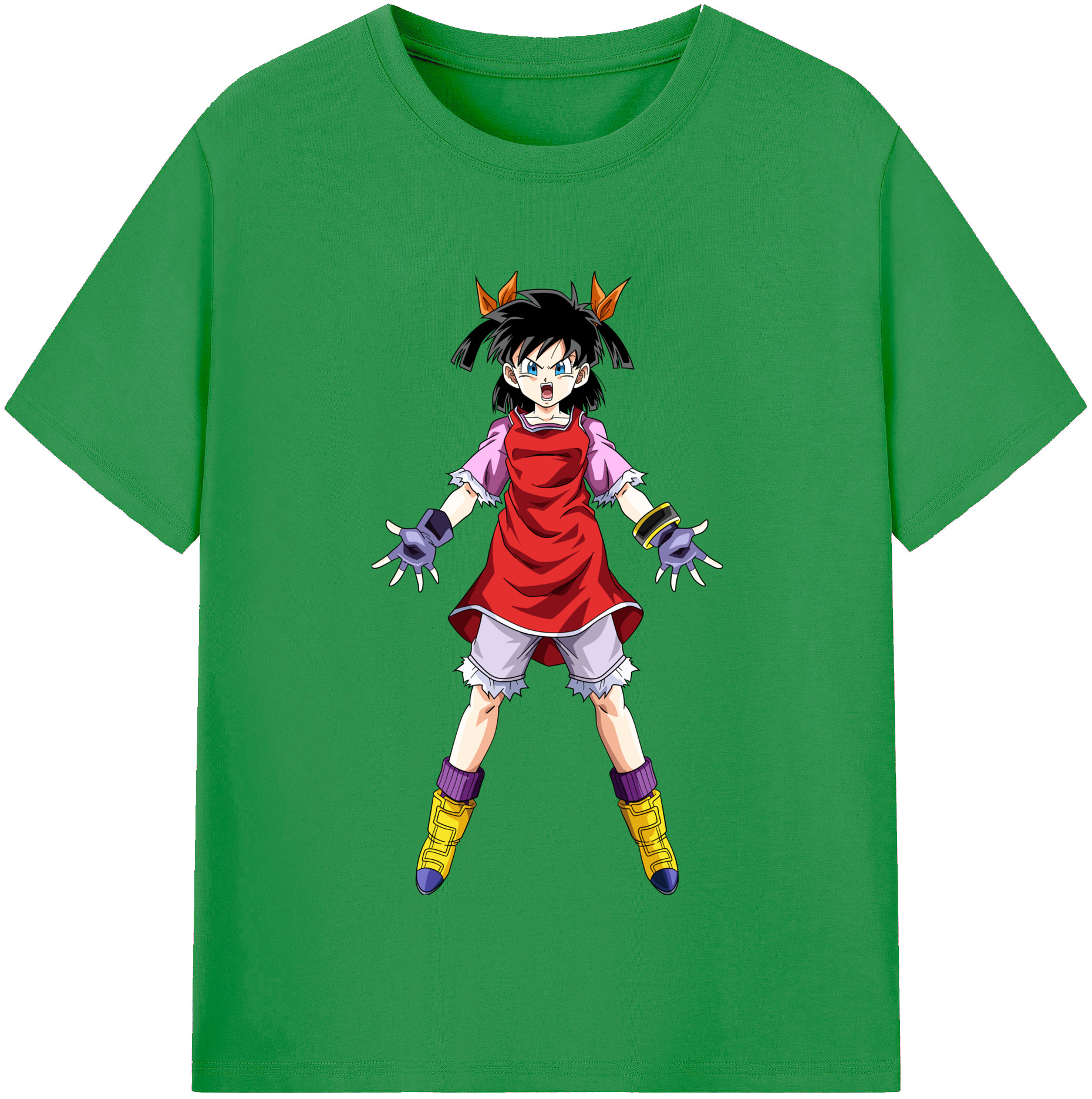 （画像用） ドラゴンボール パン DRAGON BALL Pan レディースカジュアルプリントTシャツ（綿100％）