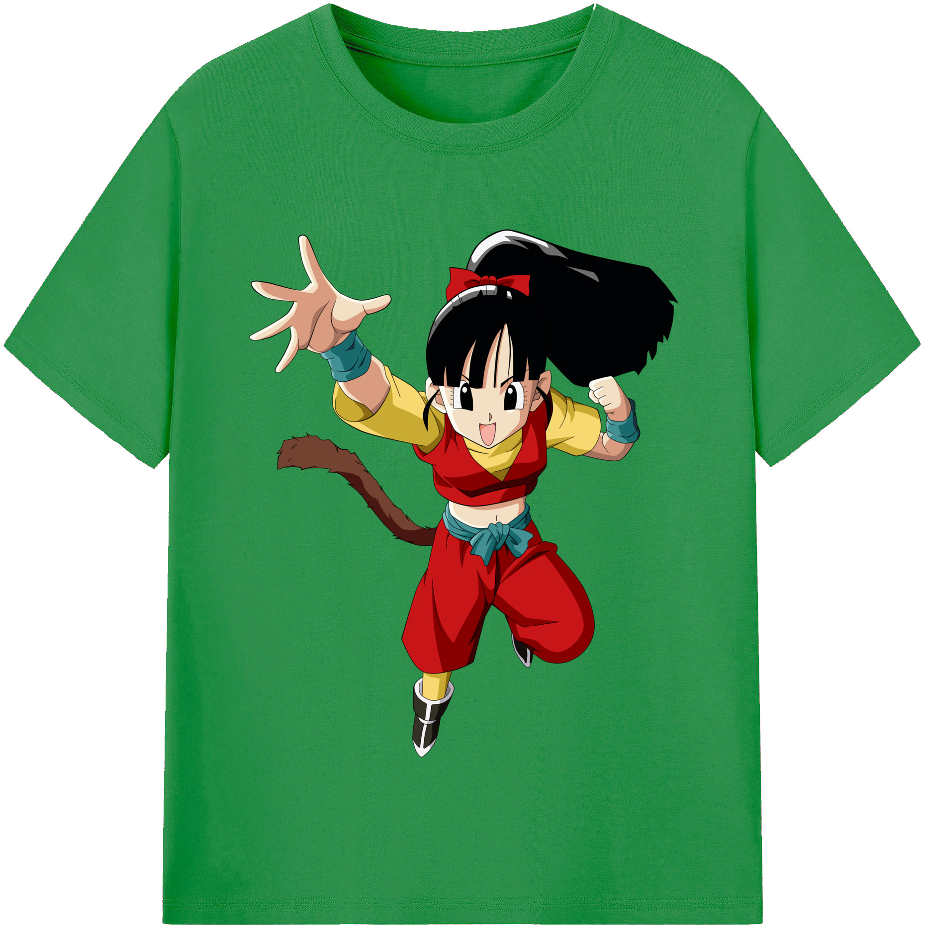 （画像用） ドラゴンボール パン DRAGON BALL Pan レディースカジュアルプリントTシャツ（綿100％）