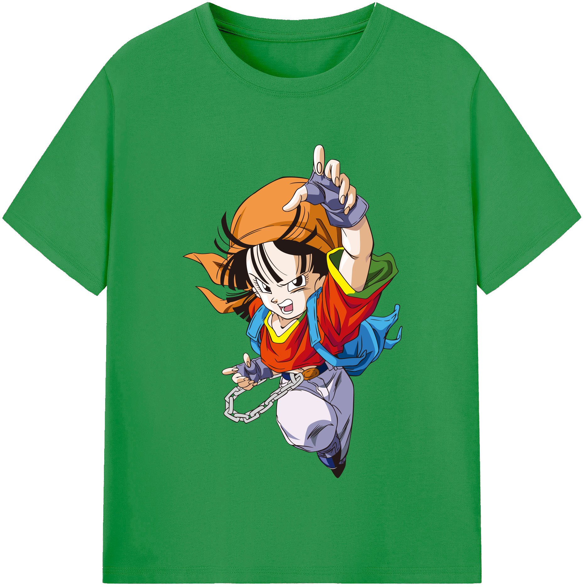 （画像用） ドラゴンボール パン DRAGON BALL Pan レディースカジュアルプリントTシャツ（綿100％）