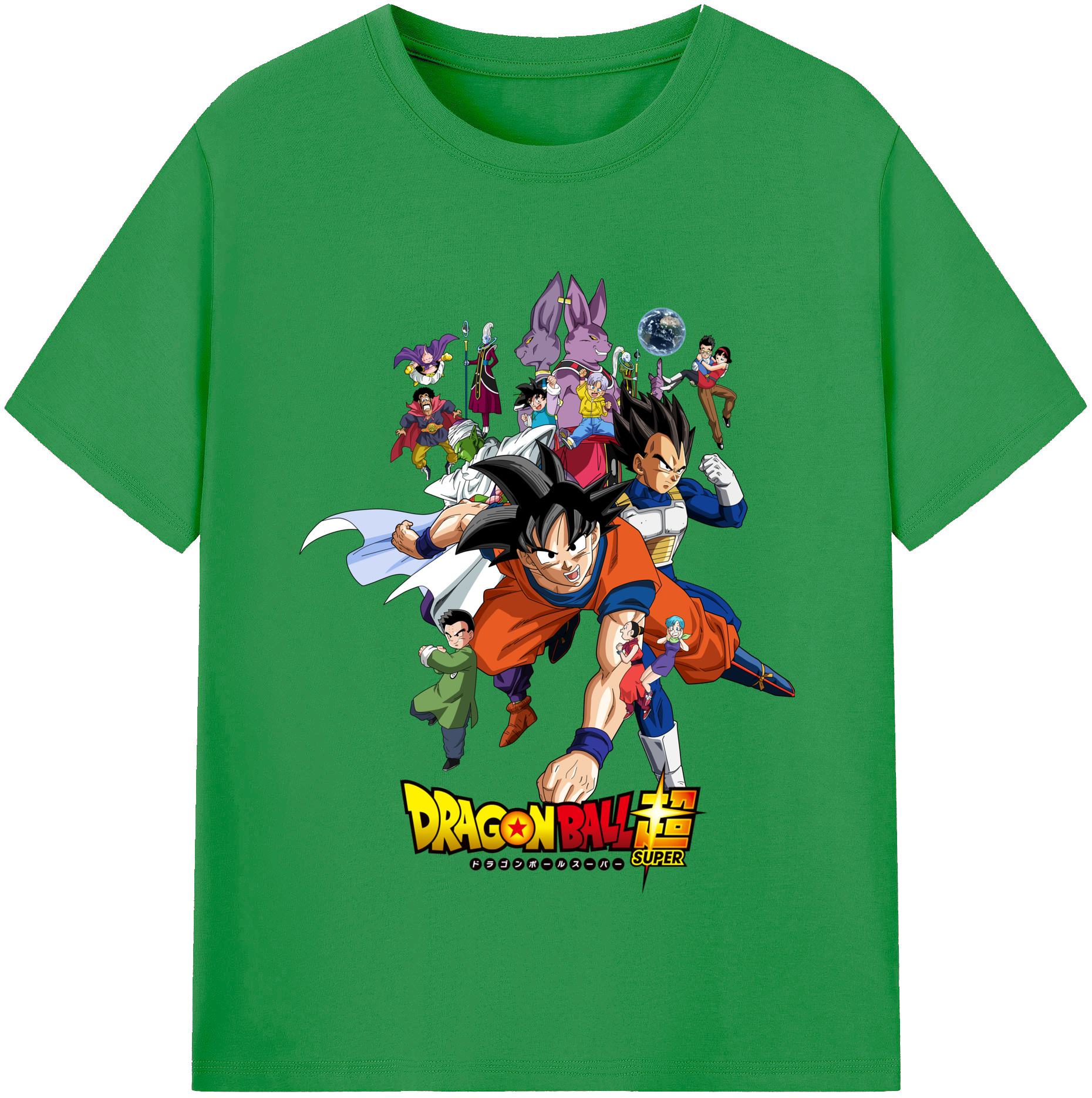 （画像用） ドラゴンボール DRAGON BALL レディースカジュアルプリントTシャツ（綿100％）