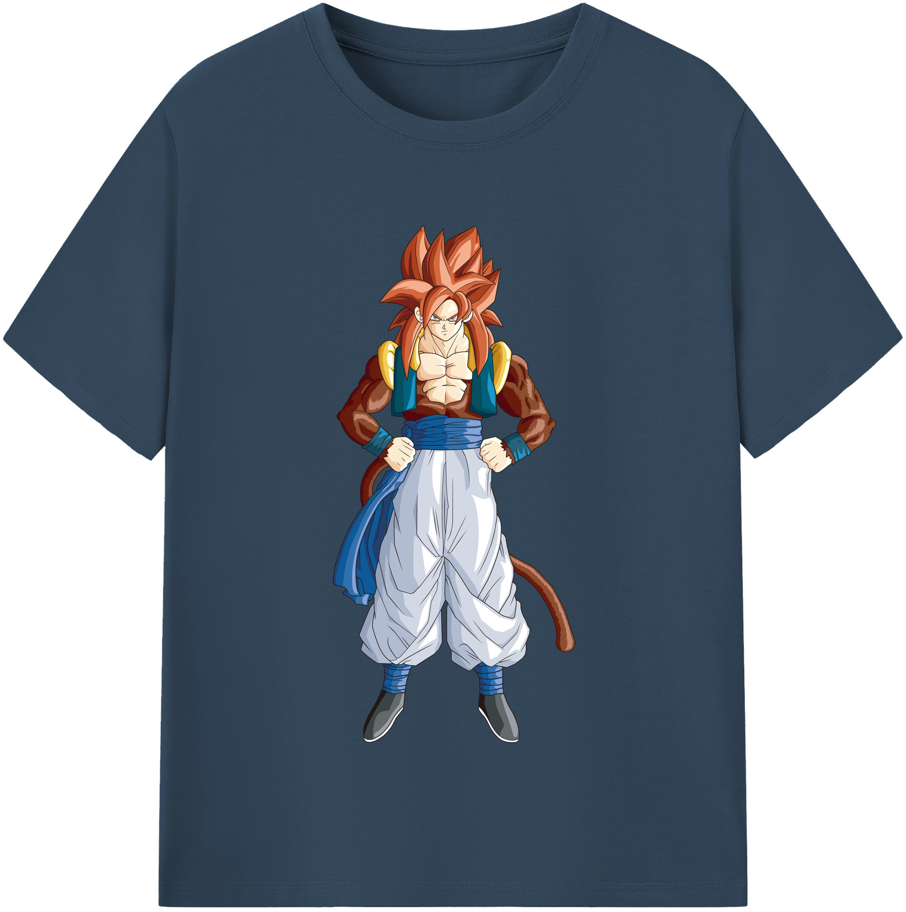 （画像用） ドラゴンボール 孫悟空（そん ごくう）Son Goku カカロット DRAGON BALL Kakarotto レディースカジュアルプリントTシャツ（綿100％）