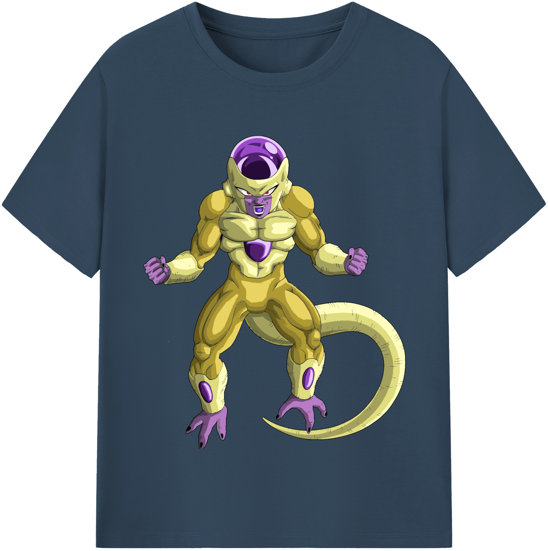 （画像用） ドラゴンボール フリーザ DRAGON BALL Frieza レディースカジュアルプリントTシャツ（綿100％）