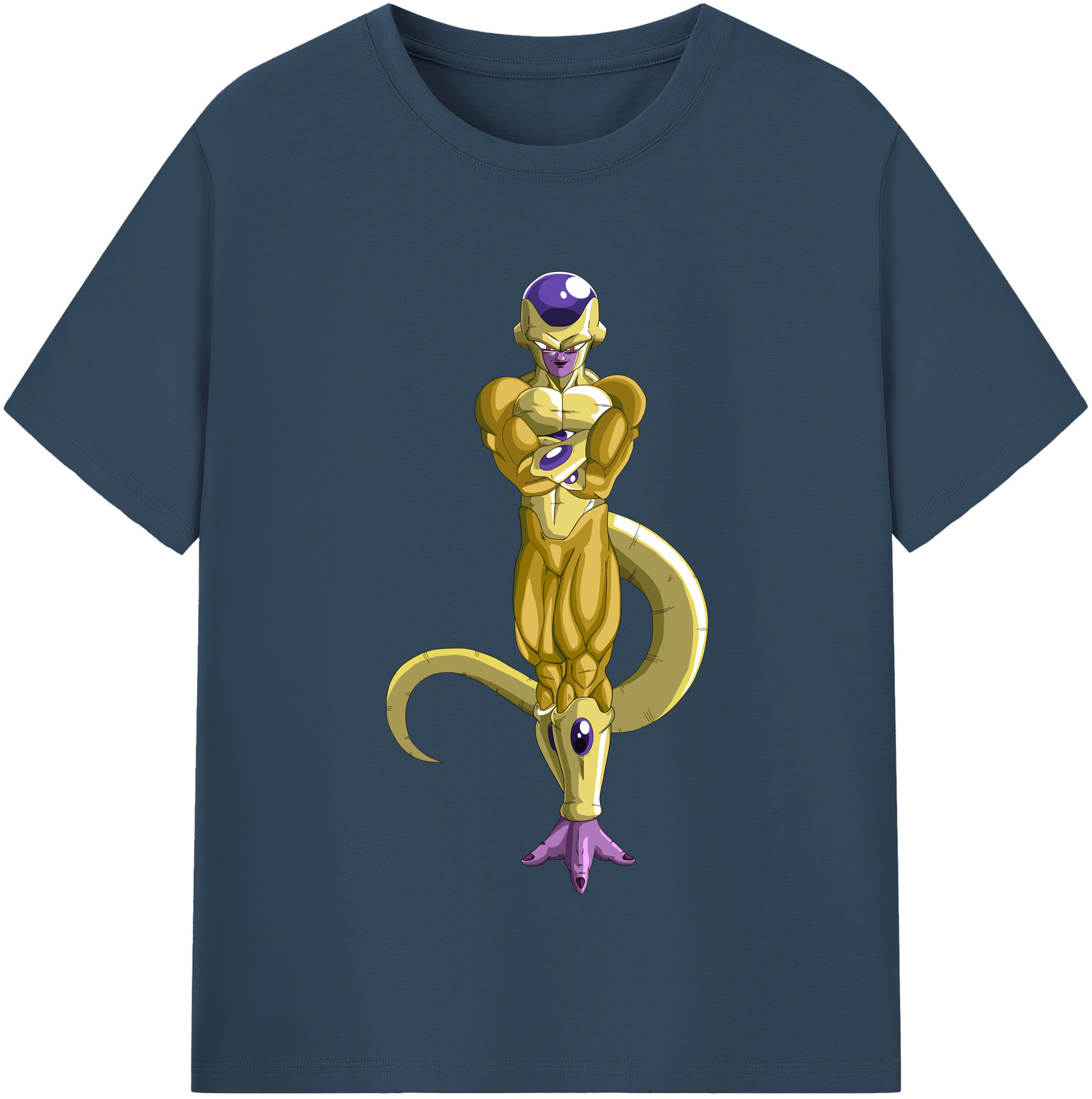 （画像用） ドラゴンボール フリーザ DRAGON BALL Frieza レディースカジュアルプリントTシャツ（綿100％）