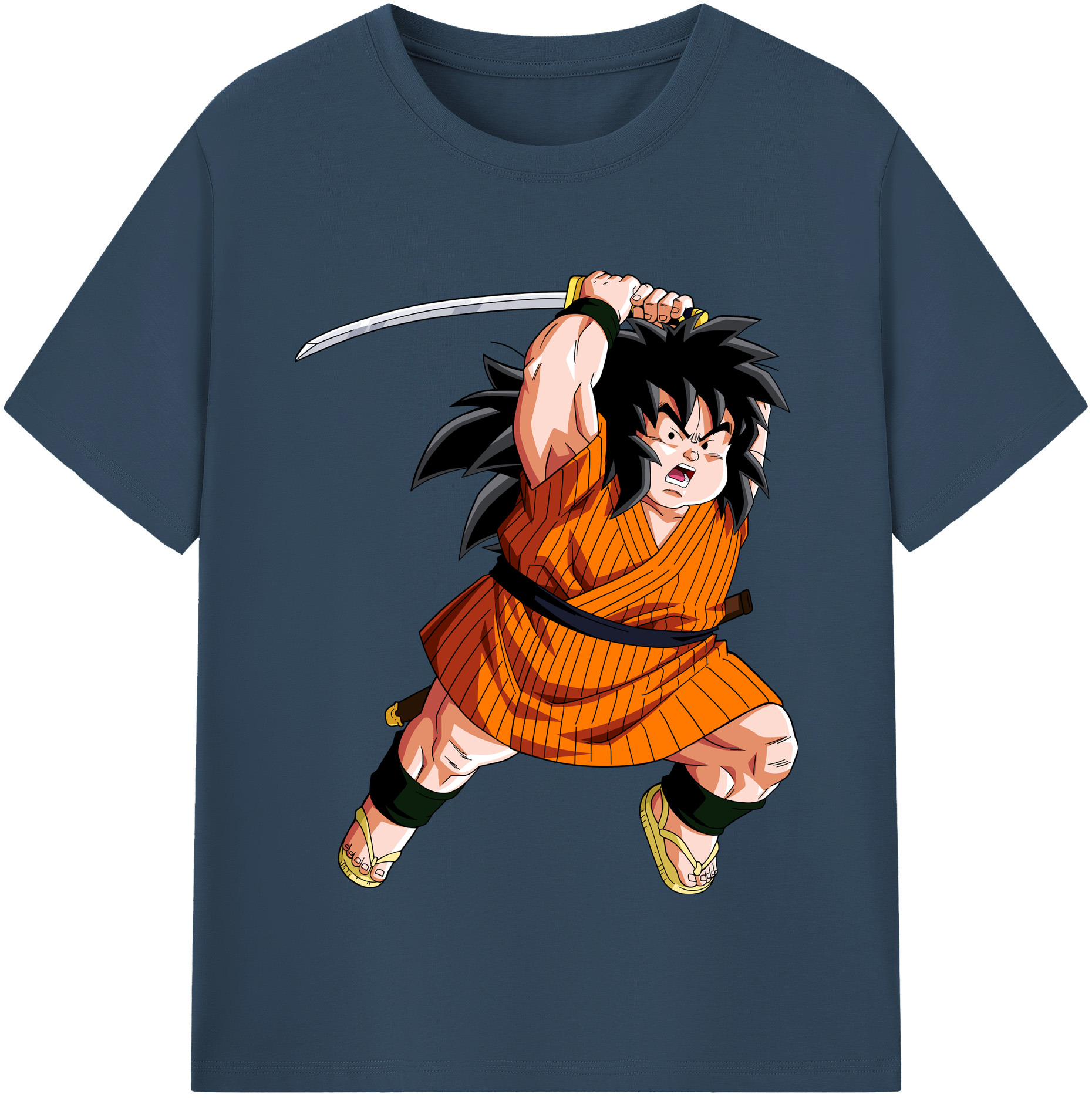 （画像用） ドラゴンボール やじろべえ DRAGON BALL Yajirobe レディースカジュアルプリントTシャツ（綿100％）