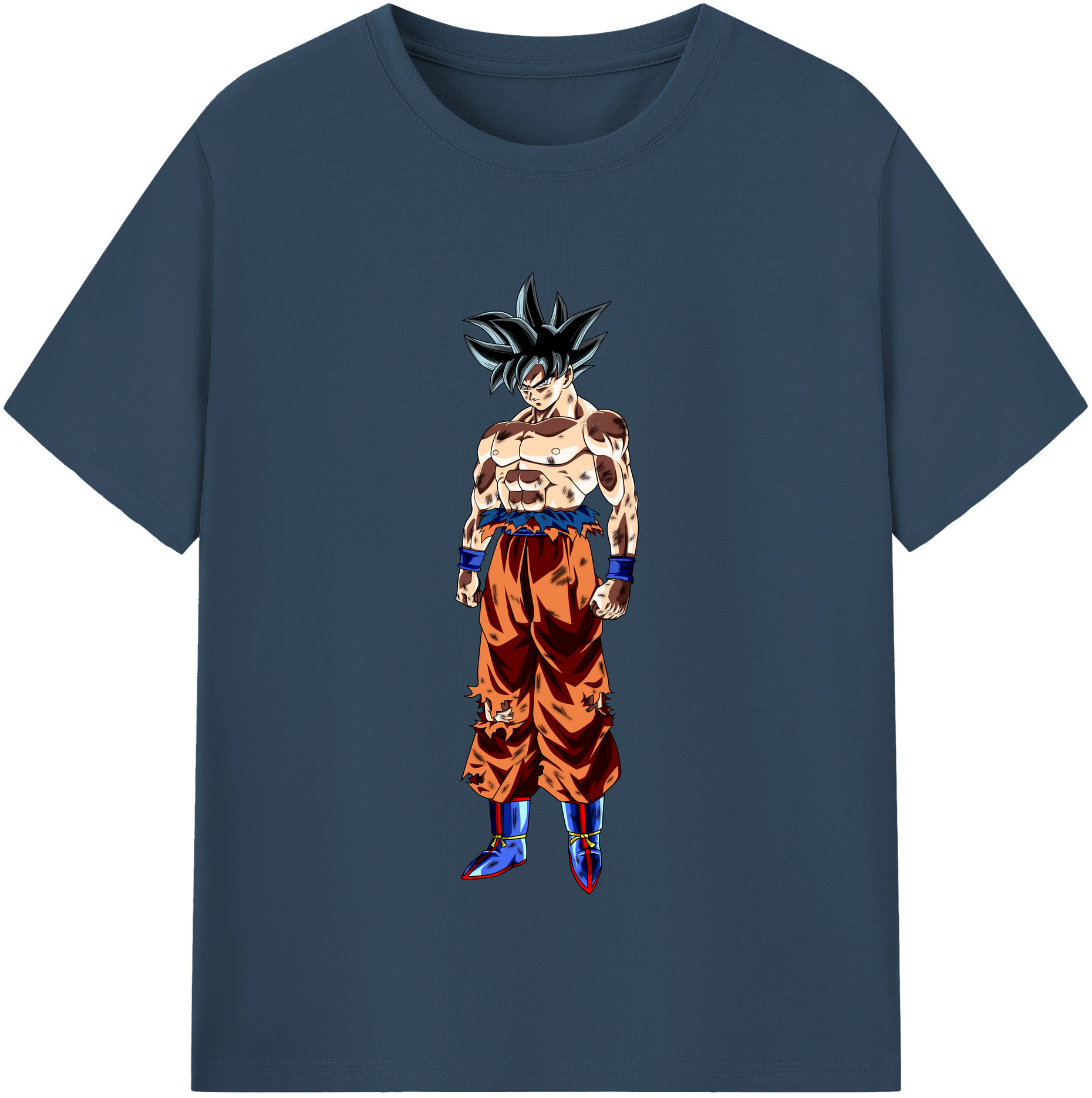 （画像用） ドラゴンボール 孫悟空（そん ごくう）Son Goku カカロット DRAGON BALL Kakarotto レディースカジュアルプリントTシャツ（綿100％）