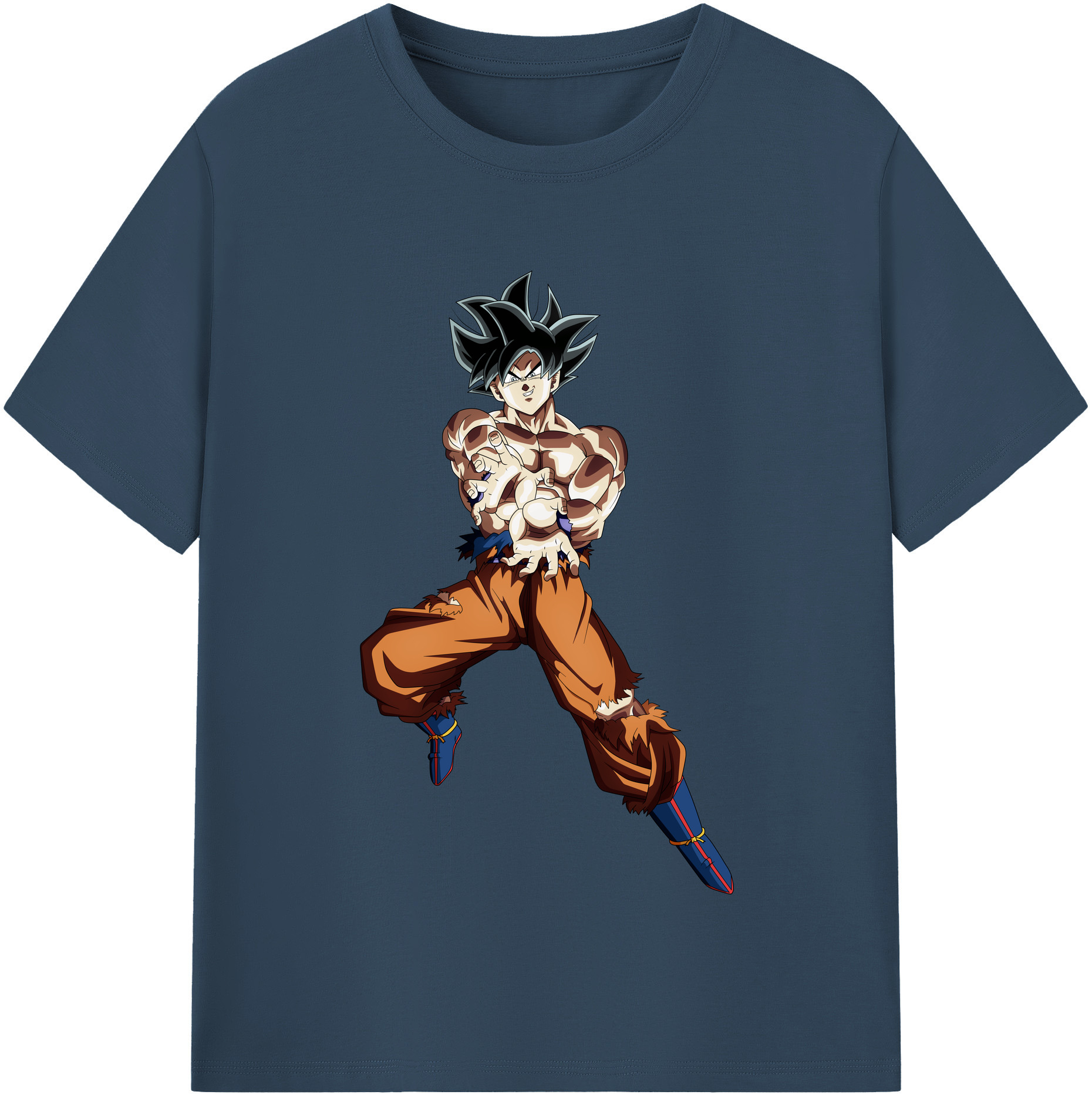 （画像用） ドラゴンボール 孫悟空（そん ごくう）Son Goku カカロット DRAGON BALL Kakarotto レディースカジュアルプリントTシャツ（綿100％）