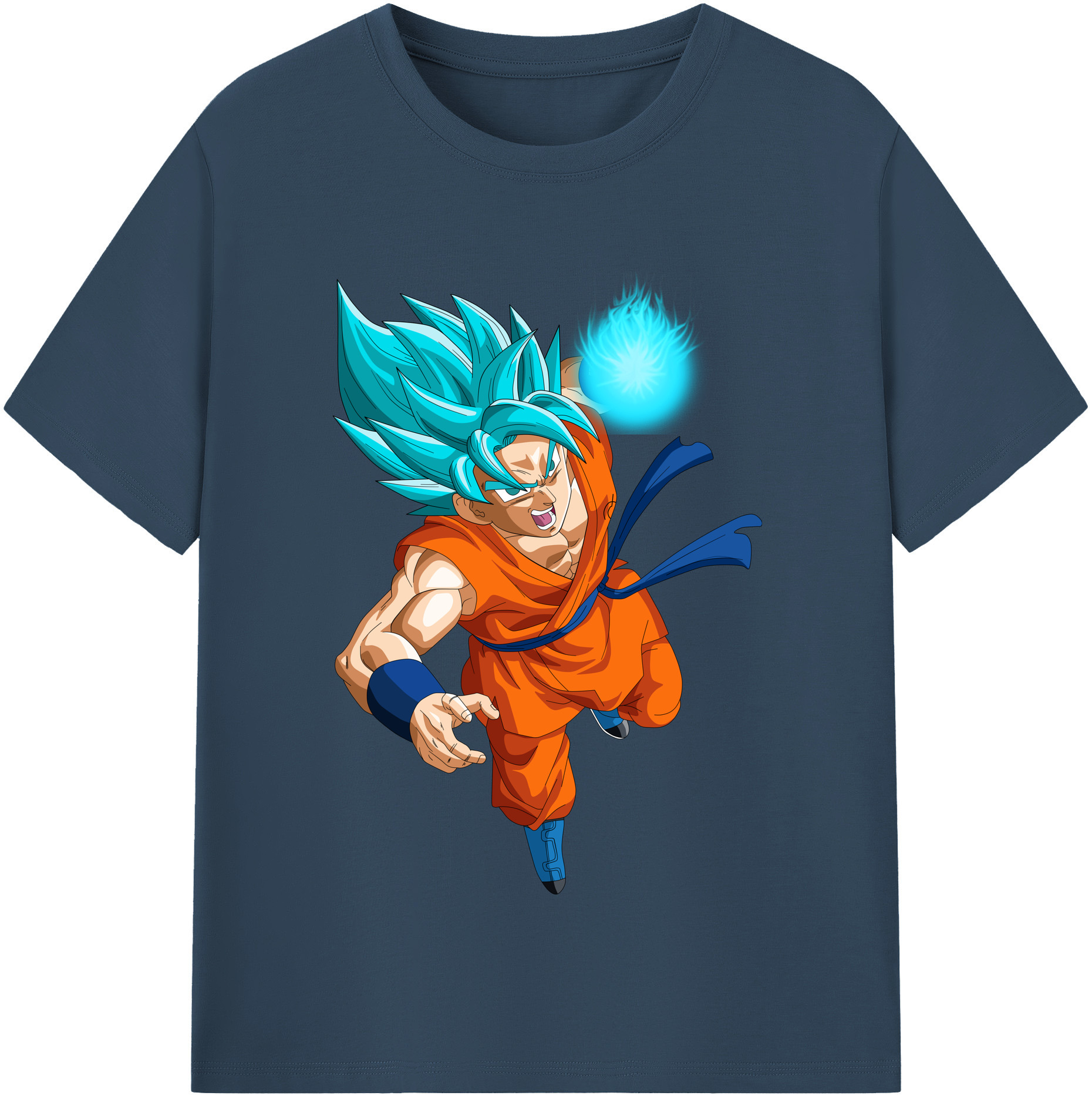 （画像用） ドラゴンボール 孫悟空（そん ごくう）Son Goku カカロット DRAGON BALL Kakarotto レディースカジュアルプリントTシャツ（綿100％）
