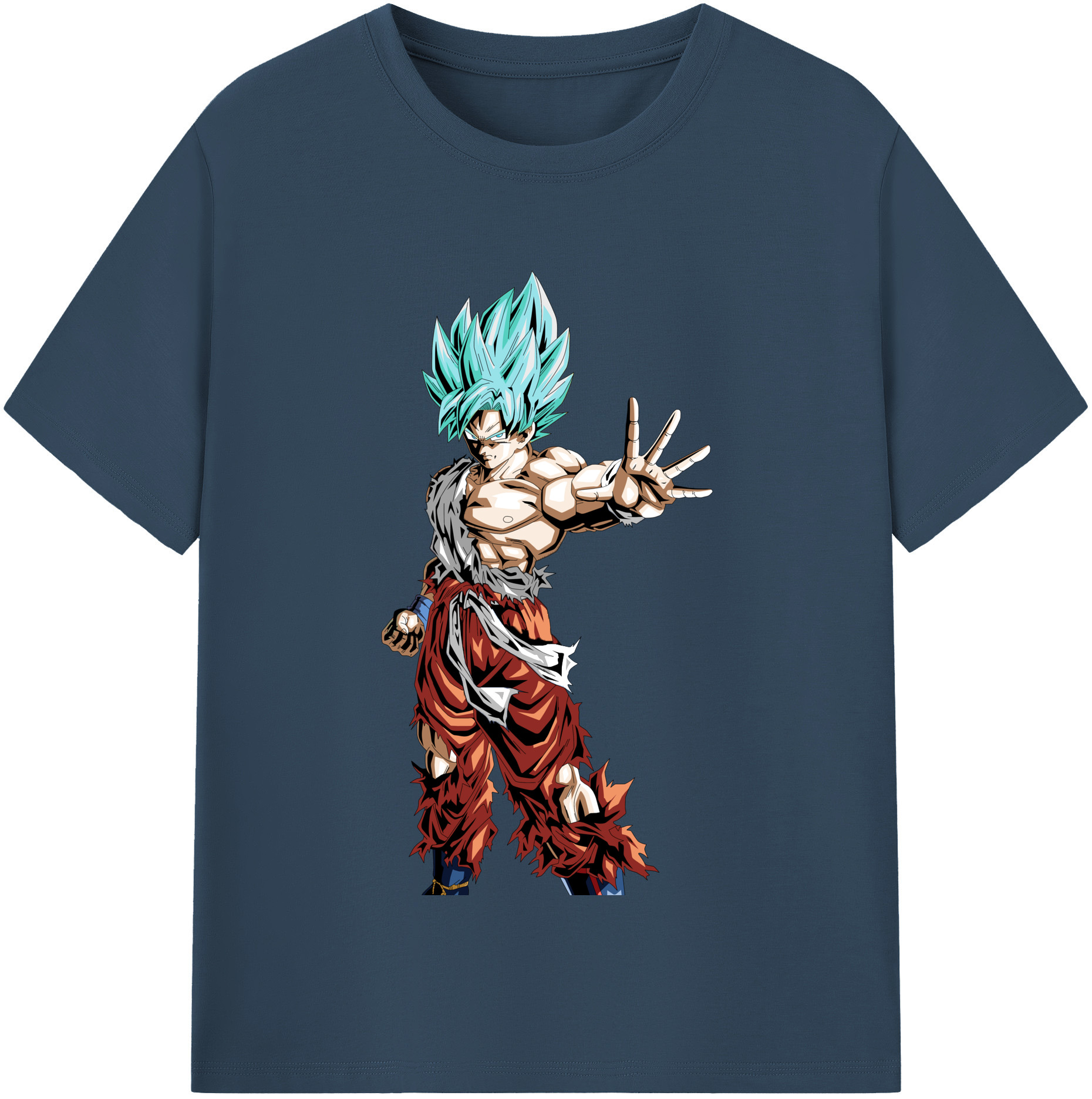 （画像用） ドラゴンボール 孫悟空（そん ごくう）Son Goku カカロット DRAGON BALL Kakarotto レディースカジュアルプリントTシャツ（綿100％）