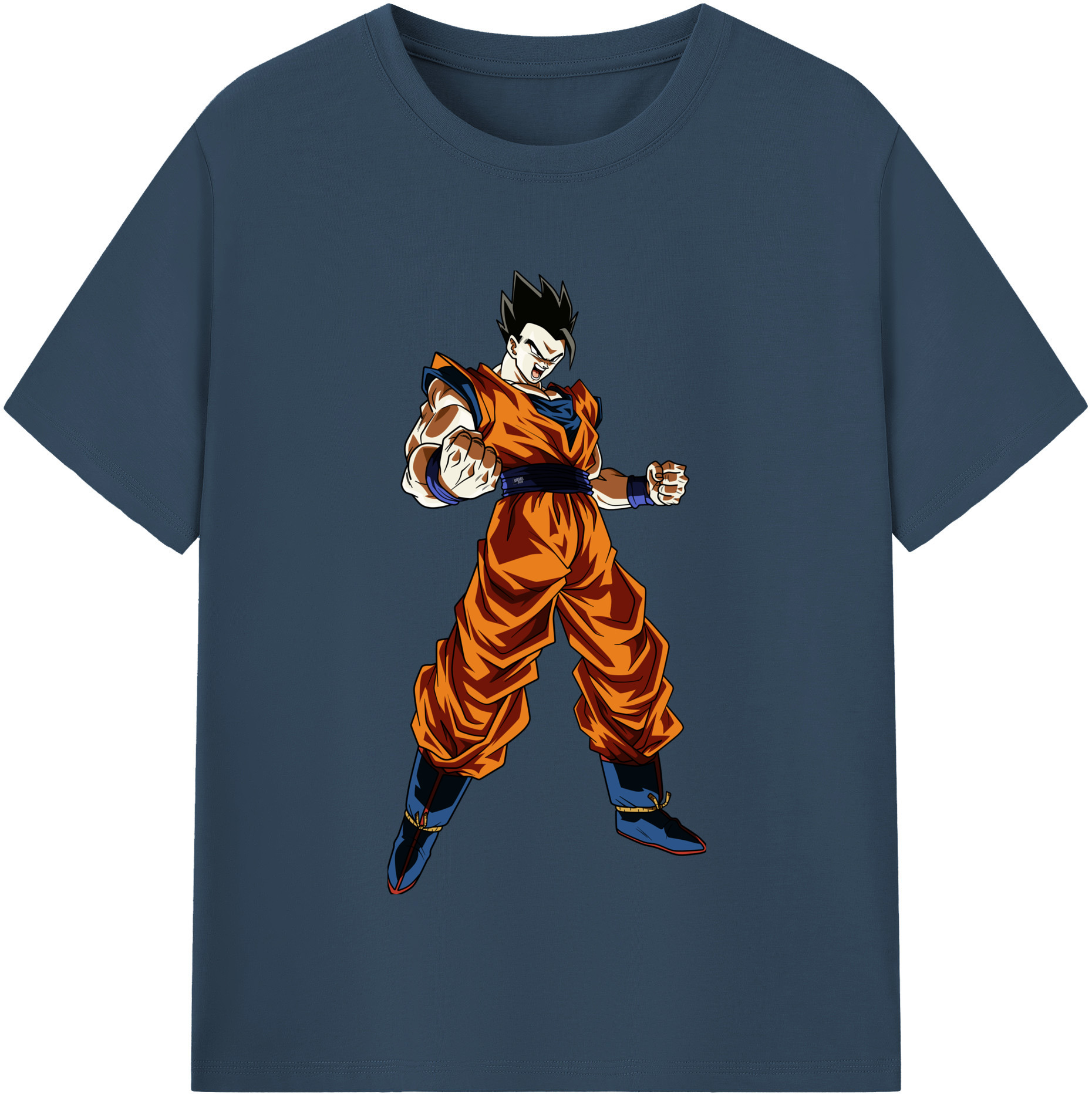 （画像用） ドラゴンボール 孫 悟飯（そんごはん）DRAGON BALL Son Gohan レディースカジュアルプリントTシャツ（綿100％）