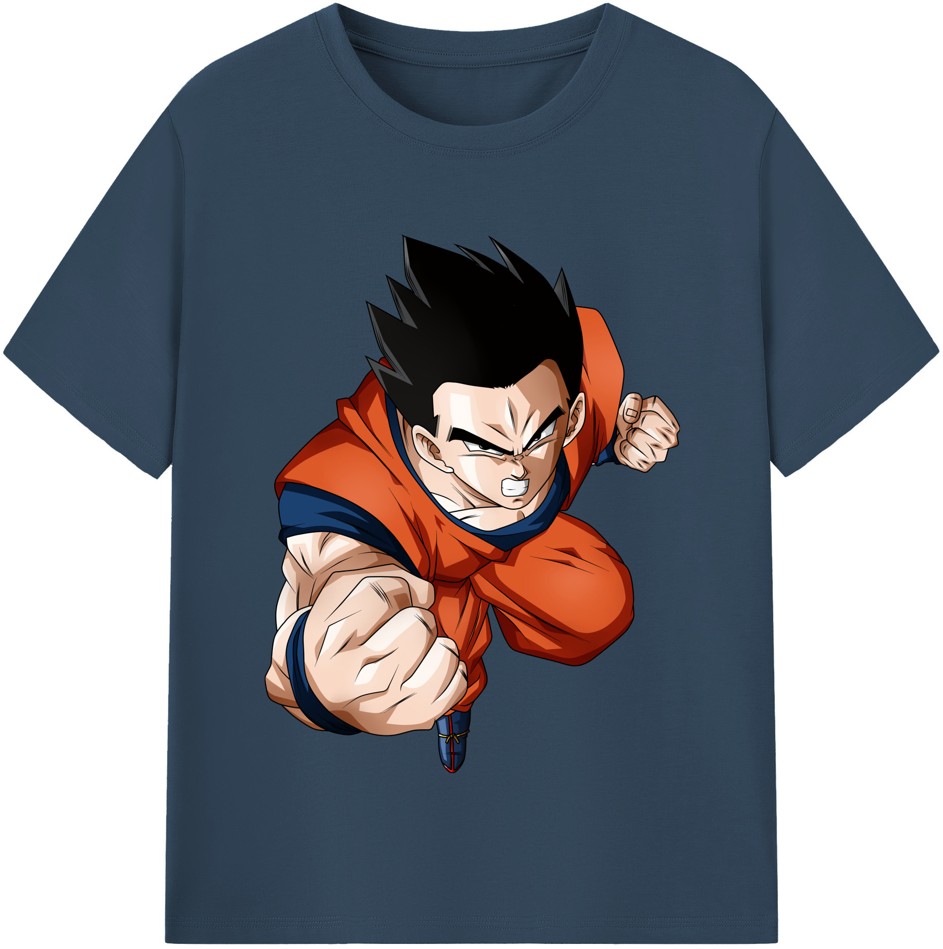 （画像用） ドラゴンボール 孫 悟飯（そんごはん）DRAGON BALL Son Gohan レディースカジュアルプリントTシャツ（綿100％）