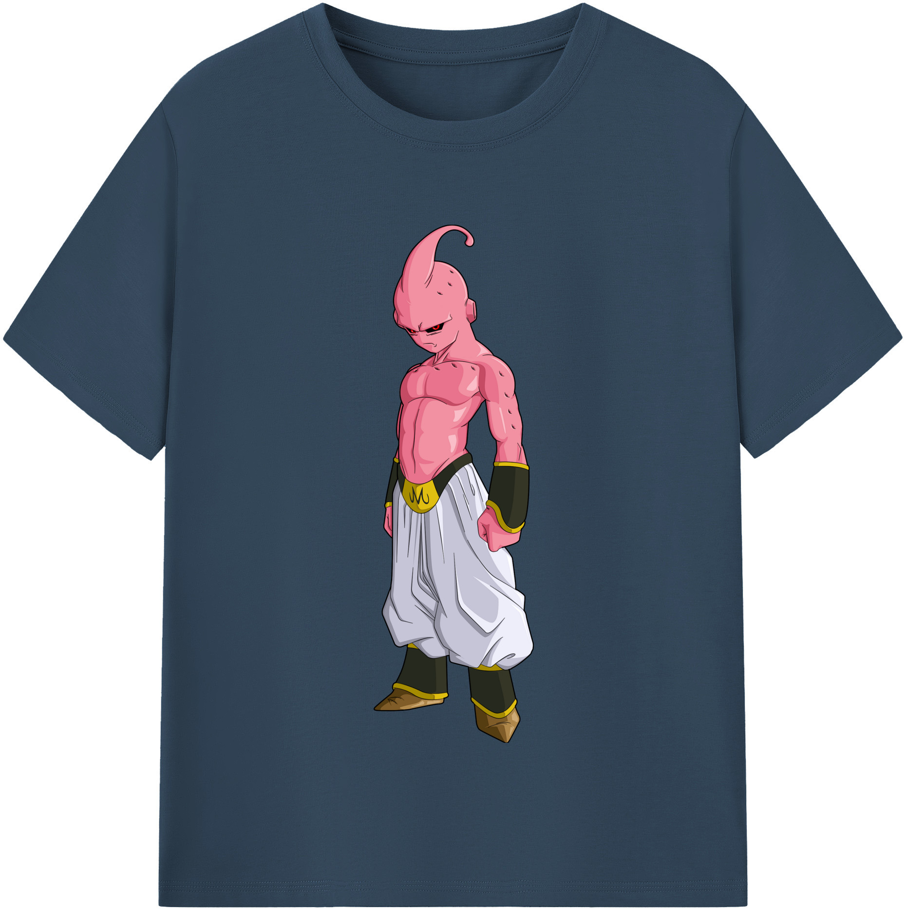 （画像用） ドラゴンボール 魔人ブウ DRAGON BALL Majin Buu レディースカジュアルプリントTシャツ（綿100％）