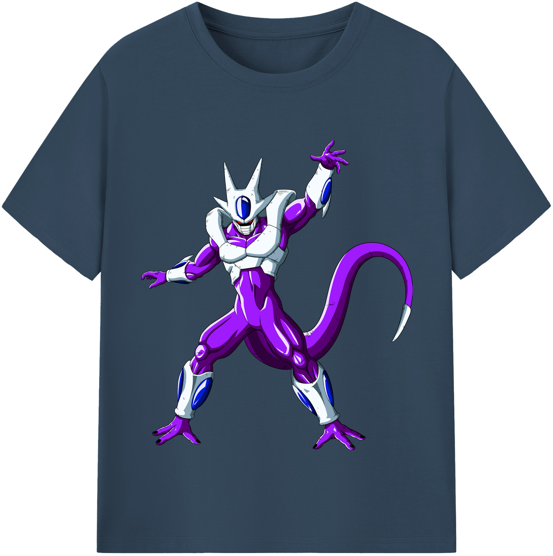 （画像用） ドラゴンボール クウラ DRAGON BALL Cooler Coora レディースカジュアルプリントTシャツ（綿100％）
