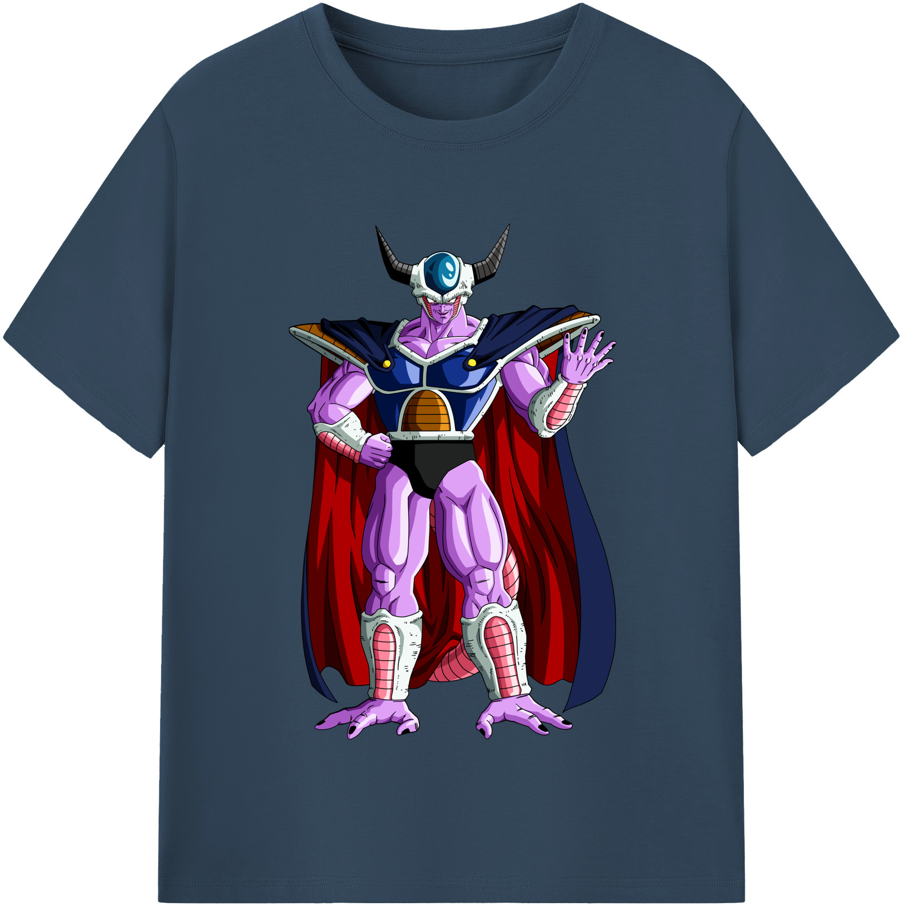 （画像用） ドラゴンボール コルド大王 DRAGON BALL King Cold レディースカジュアルプリントTシャツ（綿100％）