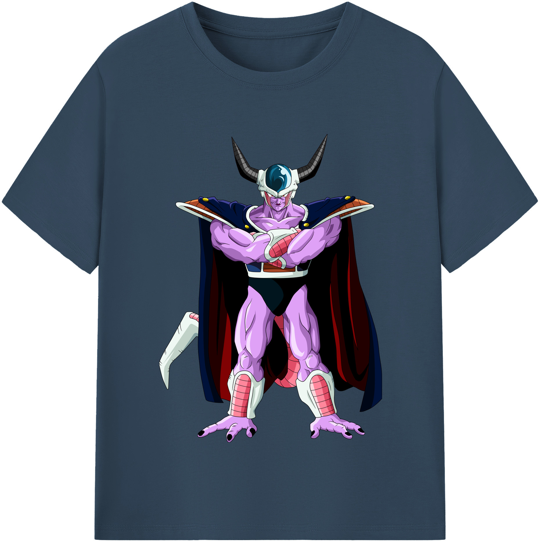 （画像用） ドラゴンボール コルド大王 DRAGON BALL King Cold レディースカジュアルプリントTシャツ（綿100％）
