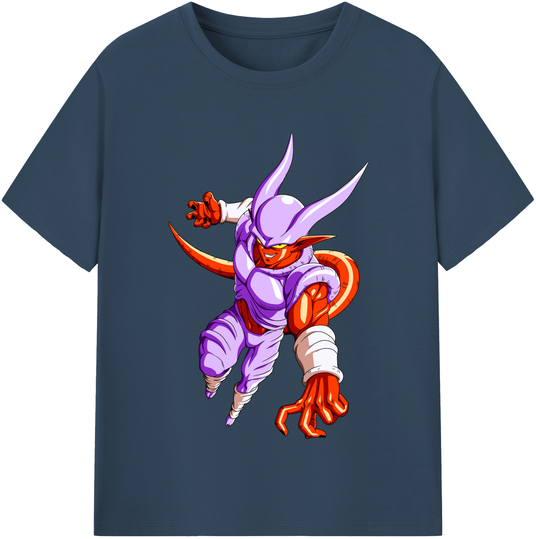 （画像用） ドラゴンボール ジャネンバ DRAGON BALL Janemba レディースカジュアルプリントTシャツ（綿100％）