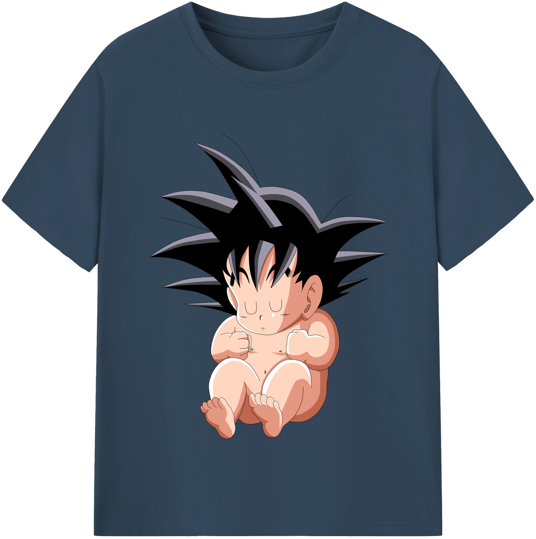 （画像用） ドラゴンボール 孫悟空（そん ごくう）Son Goku カカロット DRAGON BALL Kakarotto レディースカジュアルプリントTシャツ（綿100％）