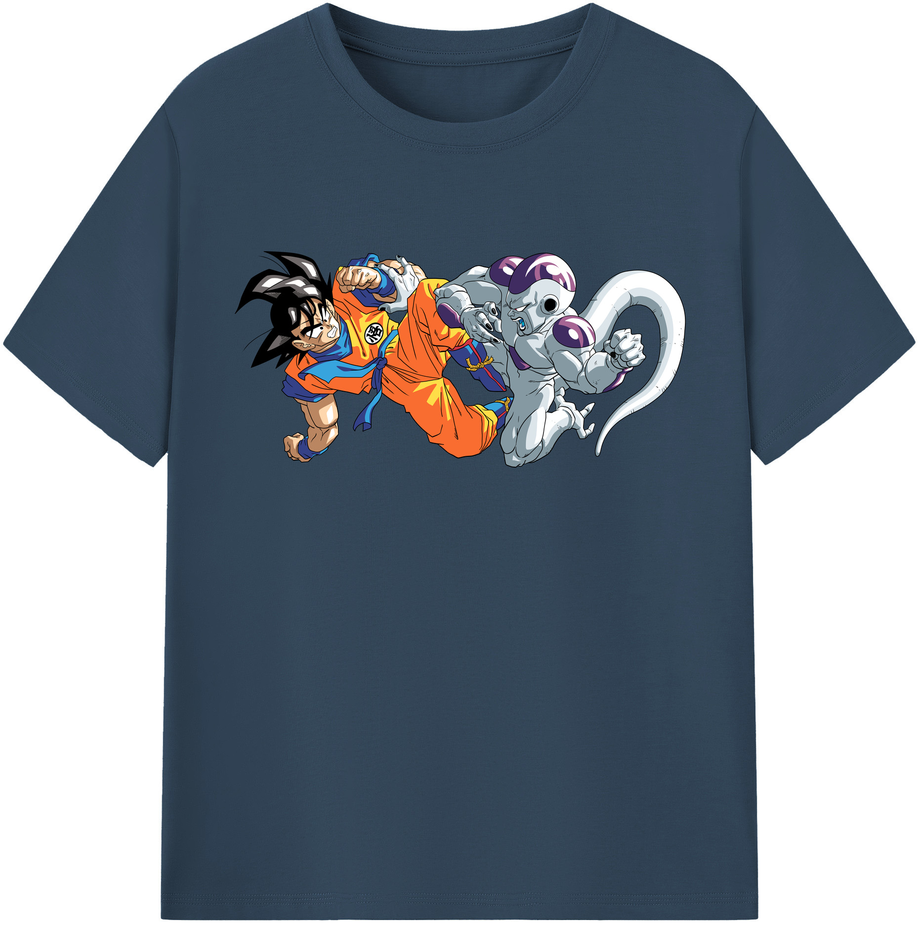 （画像用） ドラゴンボール 孫悟空（そん ごくう）Son Goku カカロット DRAGON BALL Kakarotto レディースカジュアルプリントTシャツ（綿100％）