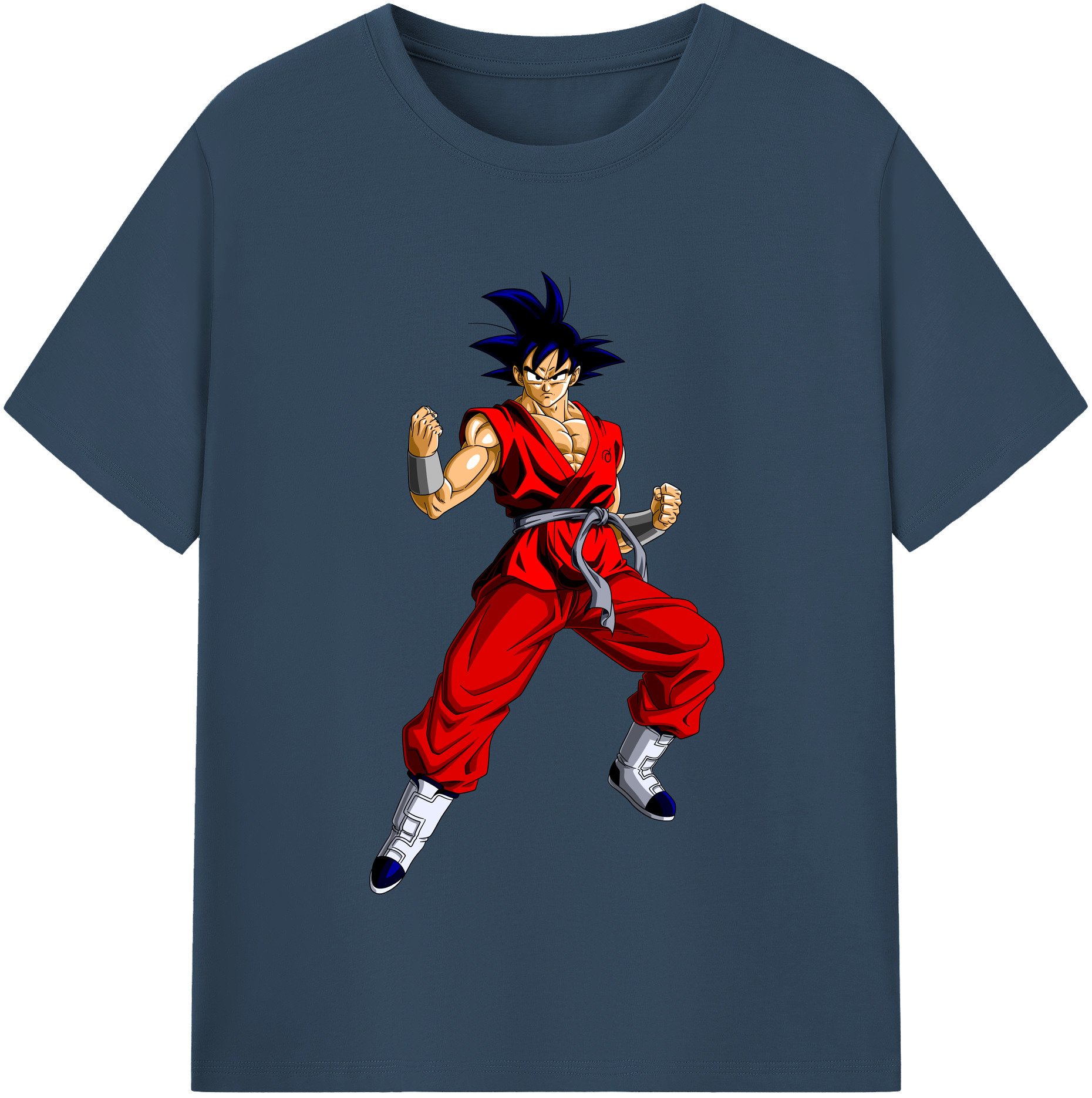（画像用） ドラゴンボール 孫悟空（そん ごくう）Son Goku カカロット DRAGON BALL Kakarotto レディースカジュアルプリントTシャツ（綿100％）