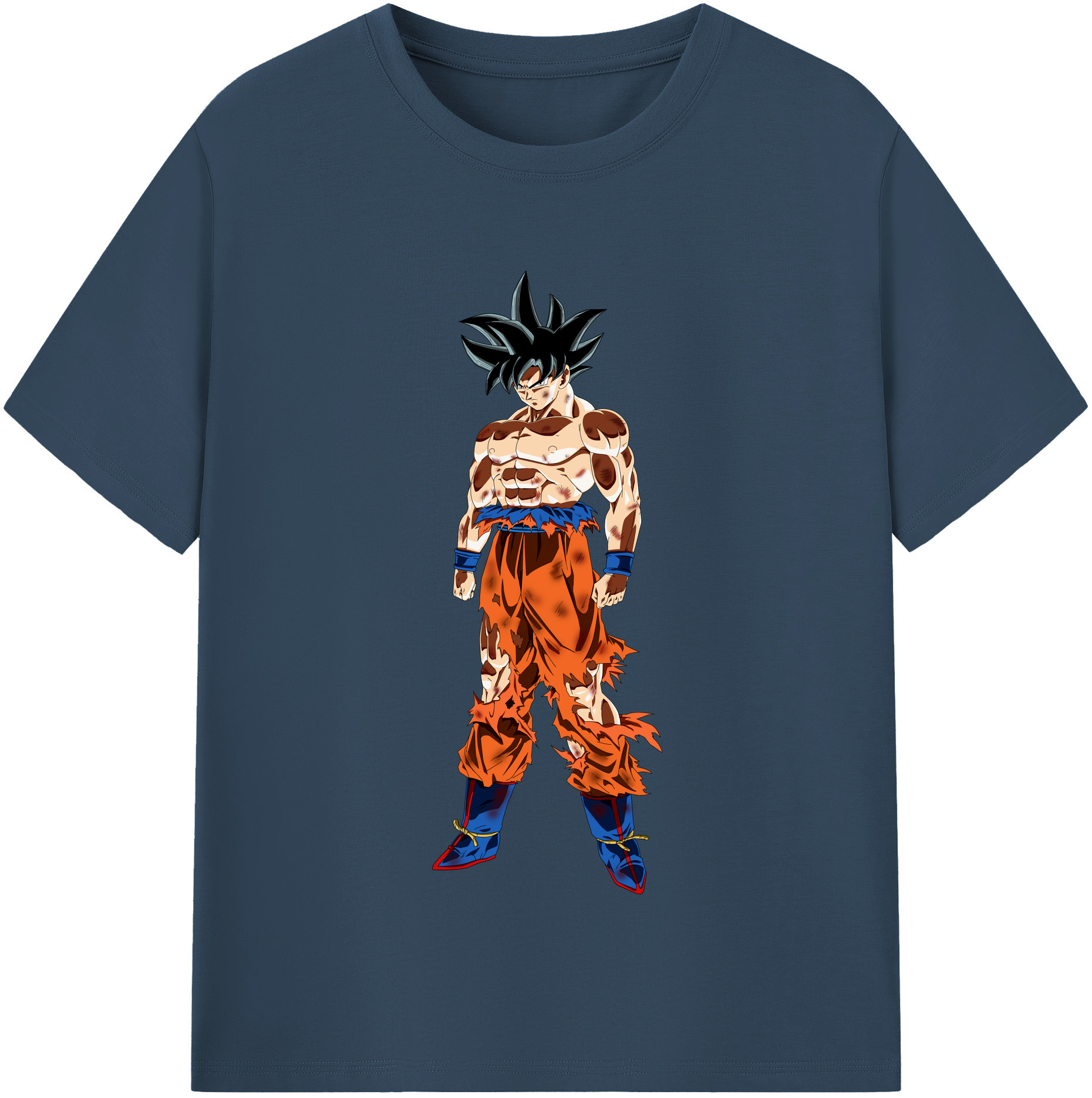 （画像用） ドラゴンボール 孫悟空（そん ごくう）Son Goku カカロット DRAGON BALL Kakarotto レディースカジュアルプリントTシャツ（綿100％）