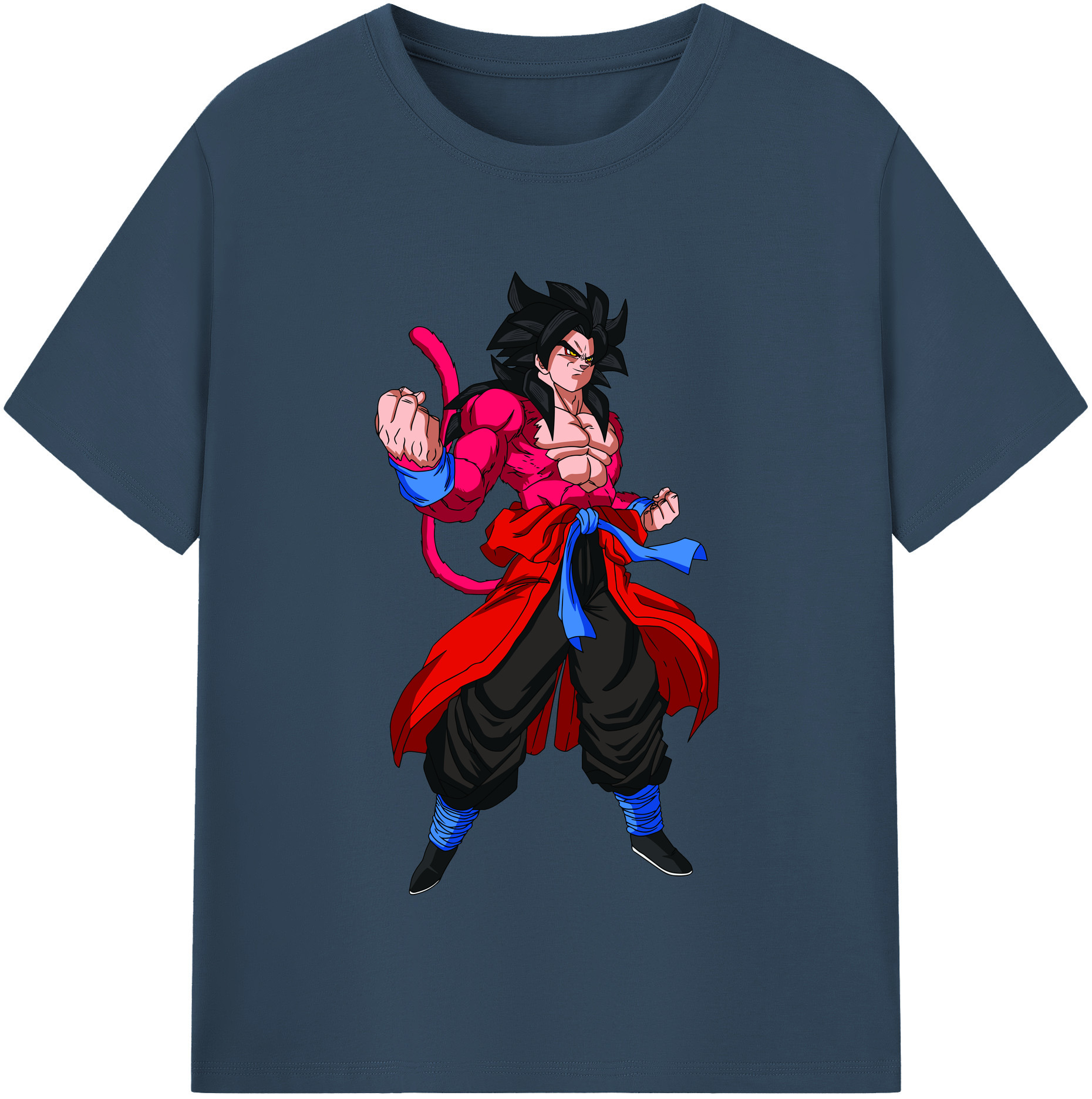 （画像用） ドラゴンボール 孫悟空（そん ごくう）Son Goku カカロット DRAGON BALL Kakarotto レディースカジュアルプリントTシャツ（綿100％）