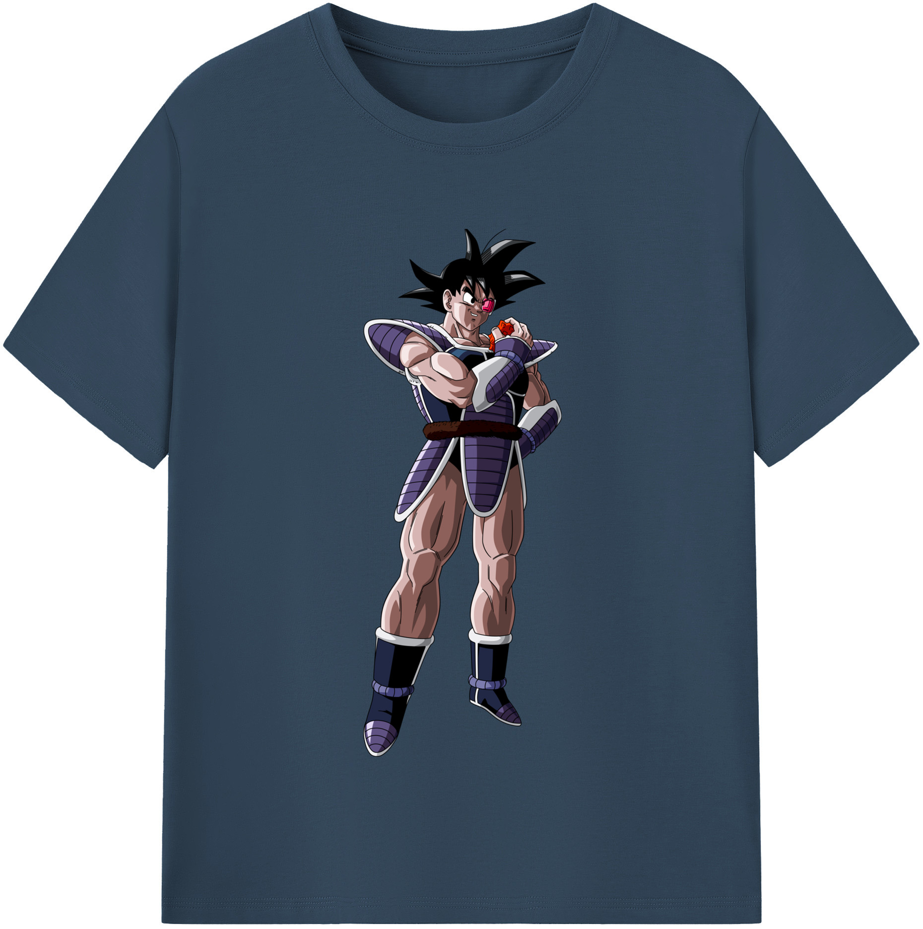 （画像用） ドラゴンボール 孫悟空（そん ごくう）Son Goku カカロット DRAGON BALL Kakarotto レディースカジュアルプリントTシャツ（綿100％）