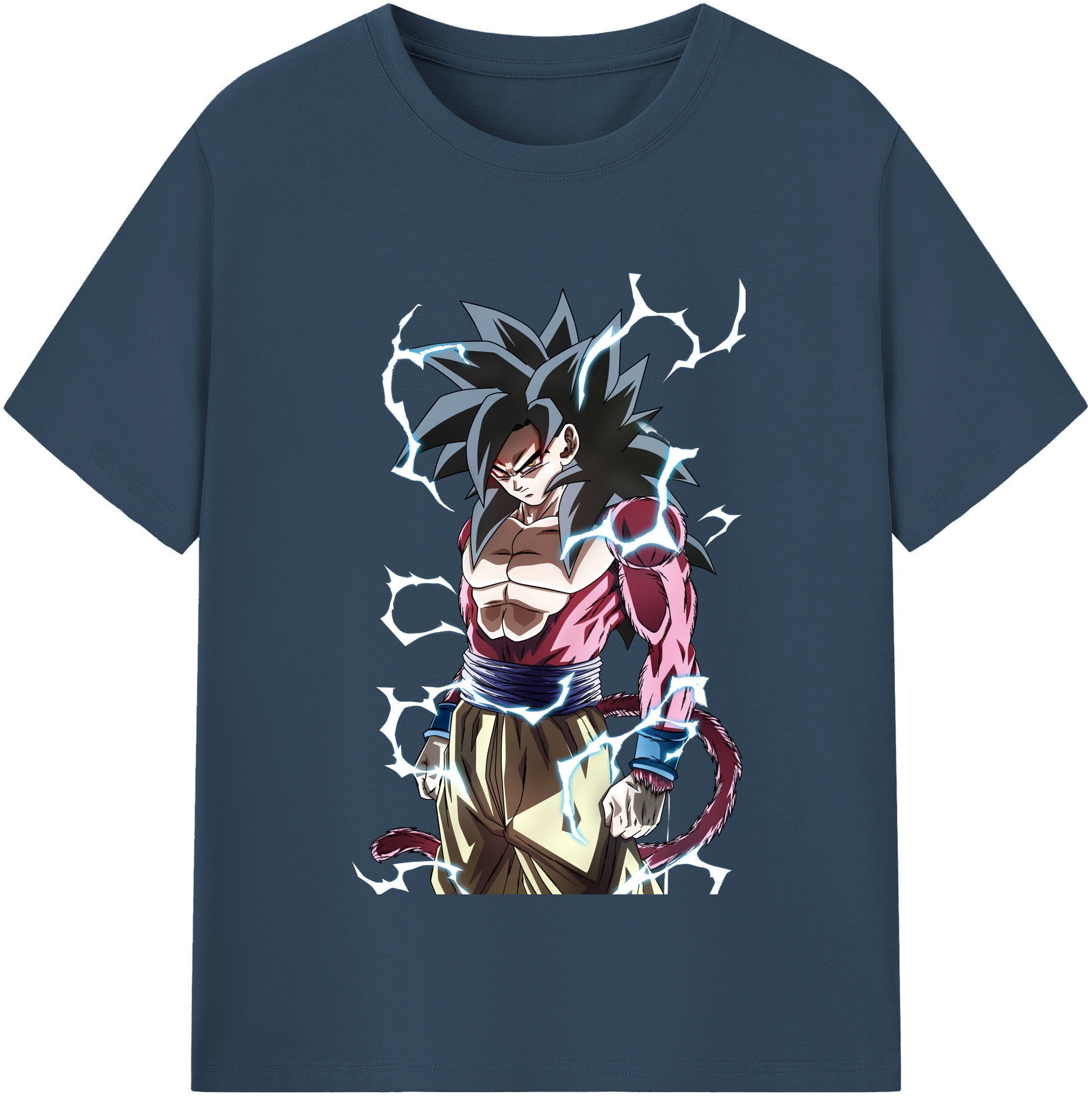 （画像用） ドラゴンボール 孫悟空（そん ごくう）Son Goku カカロット DRAGON BALL Kakarotto レディースカジュアルプリントTシャツ（綿100％）