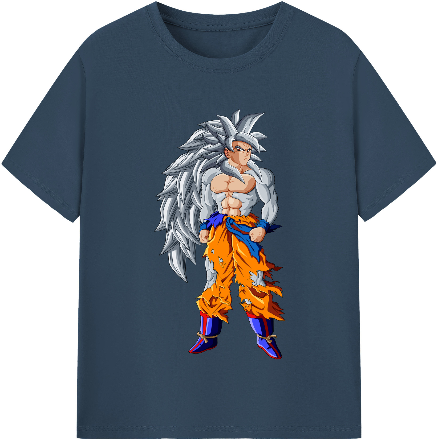 （画像用） ドラゴンボール 孫悟空（そん ごくう）Son Goku カカロット DRAGON BALL Kakarotto レディースカジュアルプリントTシャツ（綿100％）