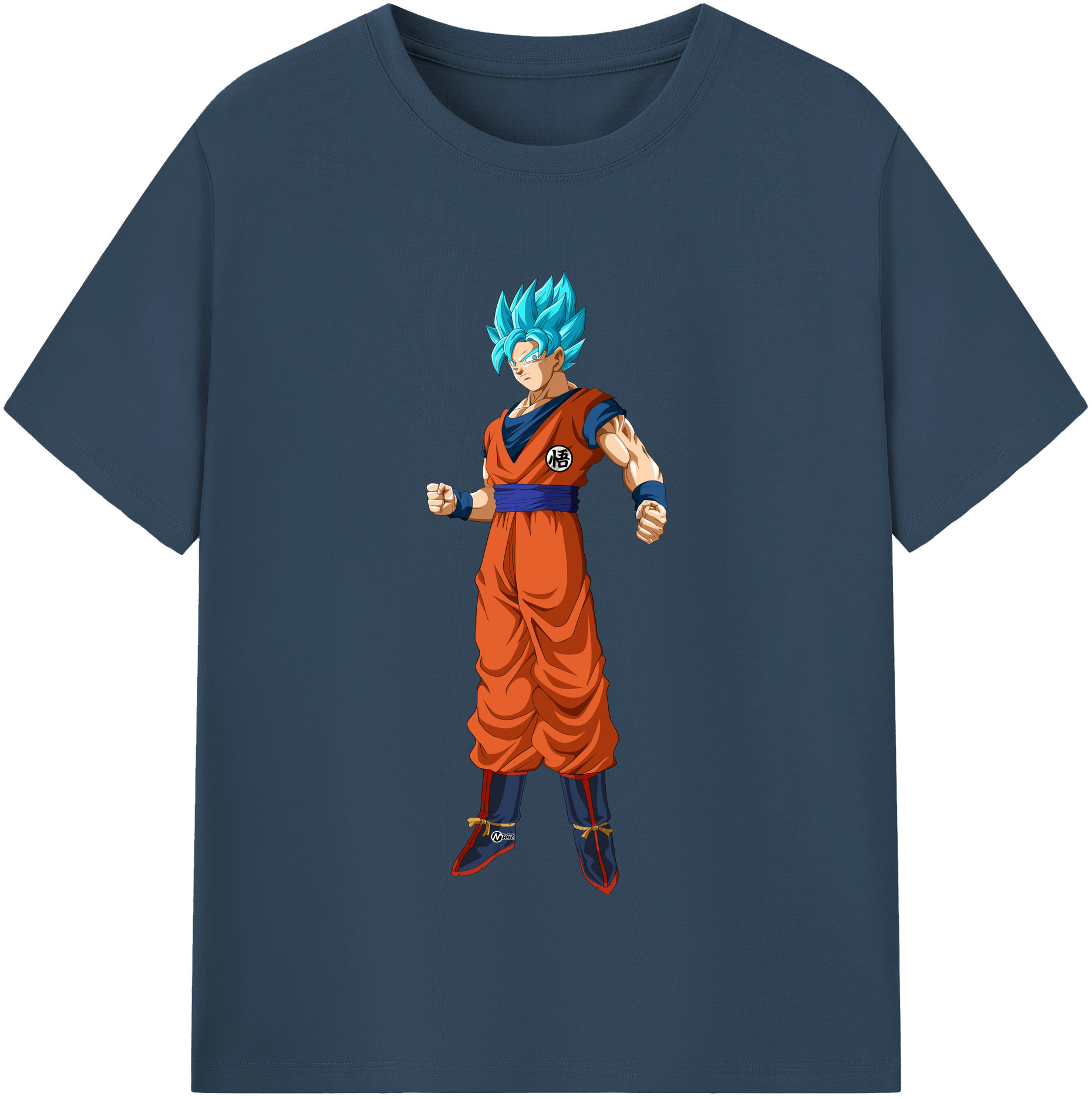 （画像用） ドラゴンボール 孫悟空（そん ごくう）Son Goku カカロット DRAGON BALL Kakarotto レディースカジュアルプリントTシャツ（綿100％）
