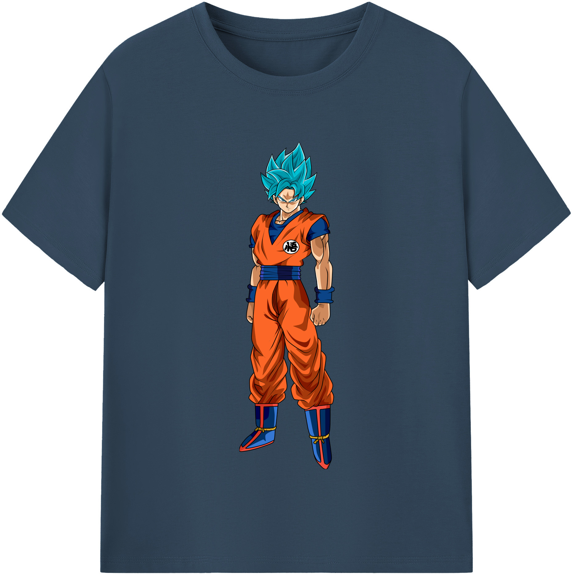 （画像用） ドラゴンボール 孫悟空（そん ごくう）Son Goku カカロット DRAGON BALL Kakarotto レディースカジュアルプリントTシャツ（綿100％）