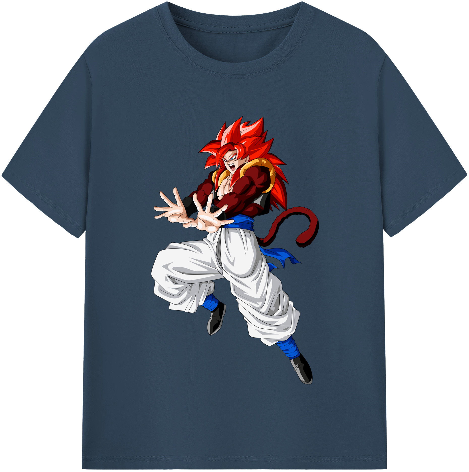 （画像用） ドラゴンボール 孫悟空（そん ごくう）Son Goku カカロット DRAGON BALL Kakarotto レディースカジュアルプリントTシャツ（綿100％）