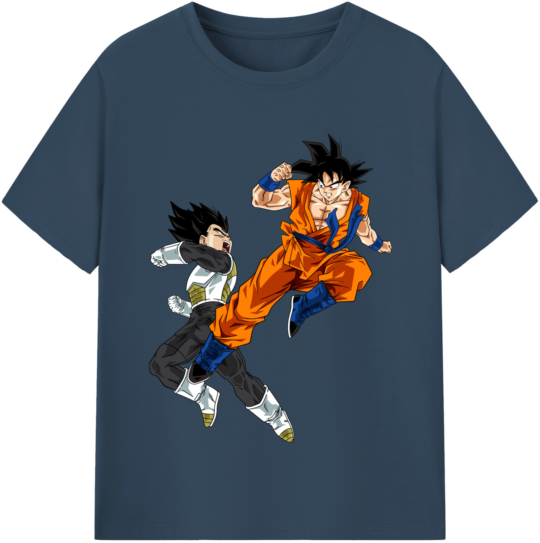（画像用） ドラゴンボール 孫悟空（そん ごくう）Son Goku カカロット DRAGON BALL Kakarotto レディースカジュアルプリントTシャツ（綿100％）