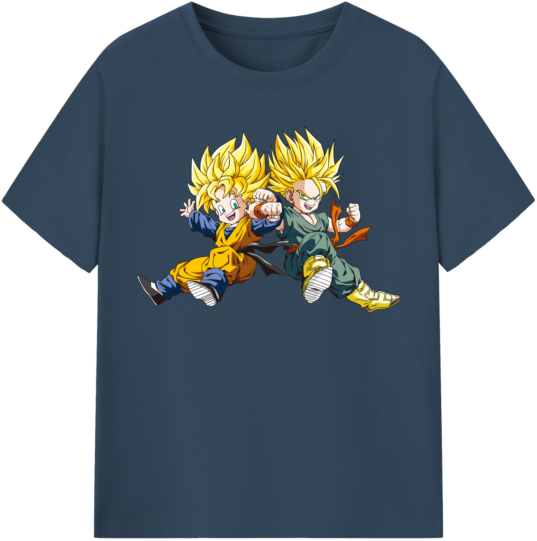 （画像用） ドラゴンボール 孫悟空（そん ごくう）Son Goku カカロット DRAGON BALL Kakarotto レディースカジュアルプリントTシャツ（綿100％）
