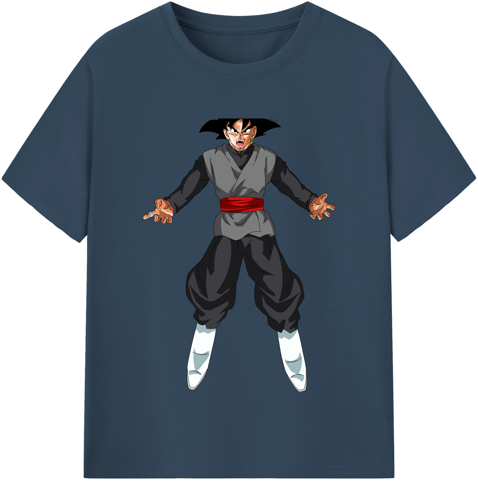 （画像用） ドラゴンボール ベジータ四世（Bejīta Yonsei）DRAGON BALL Vegeta IV レディースカジュアルプリントTシャツ（綿100％）